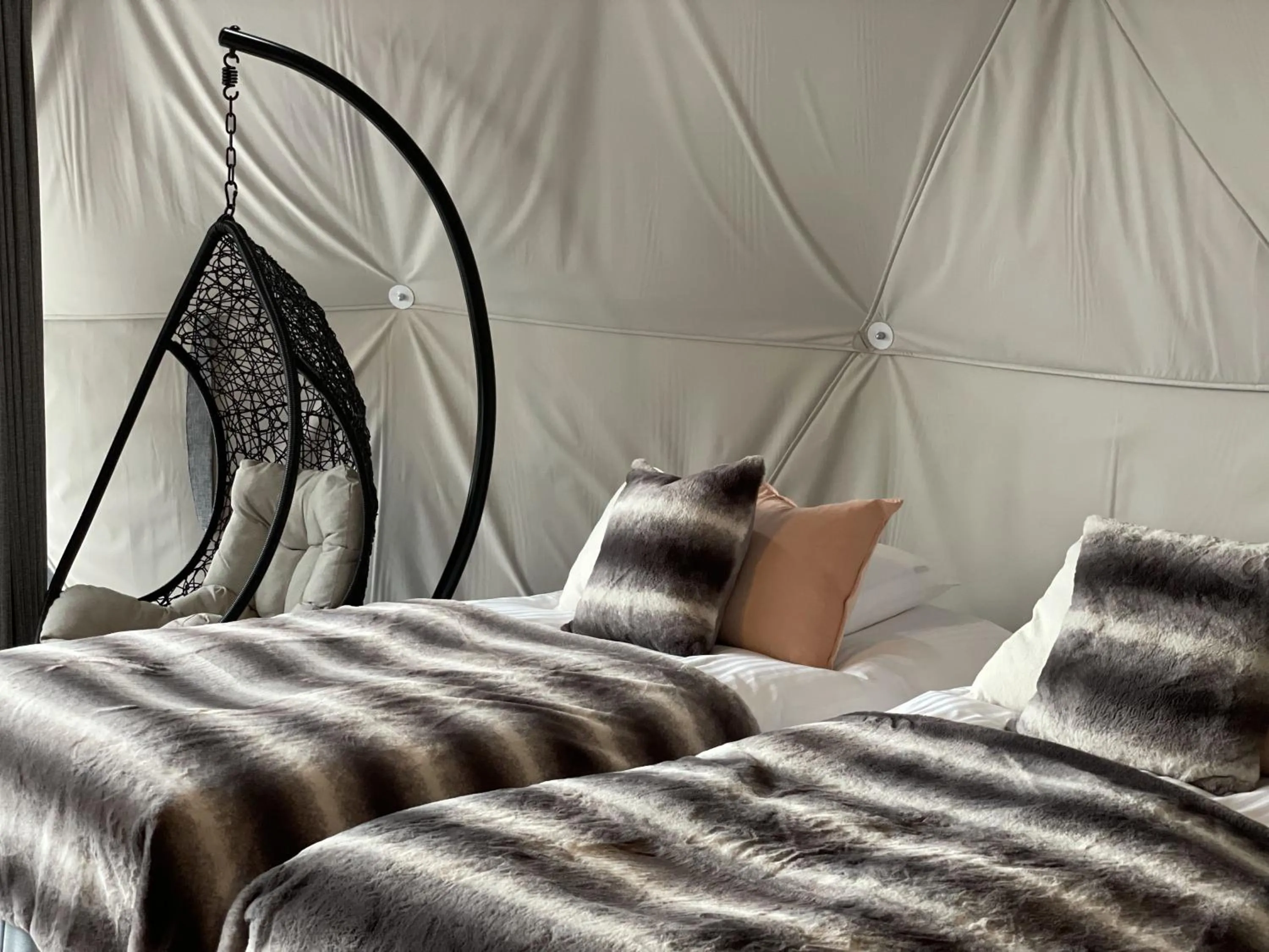 Bed in TOCORO. Mt.Fuji CAMP&GLAMPING