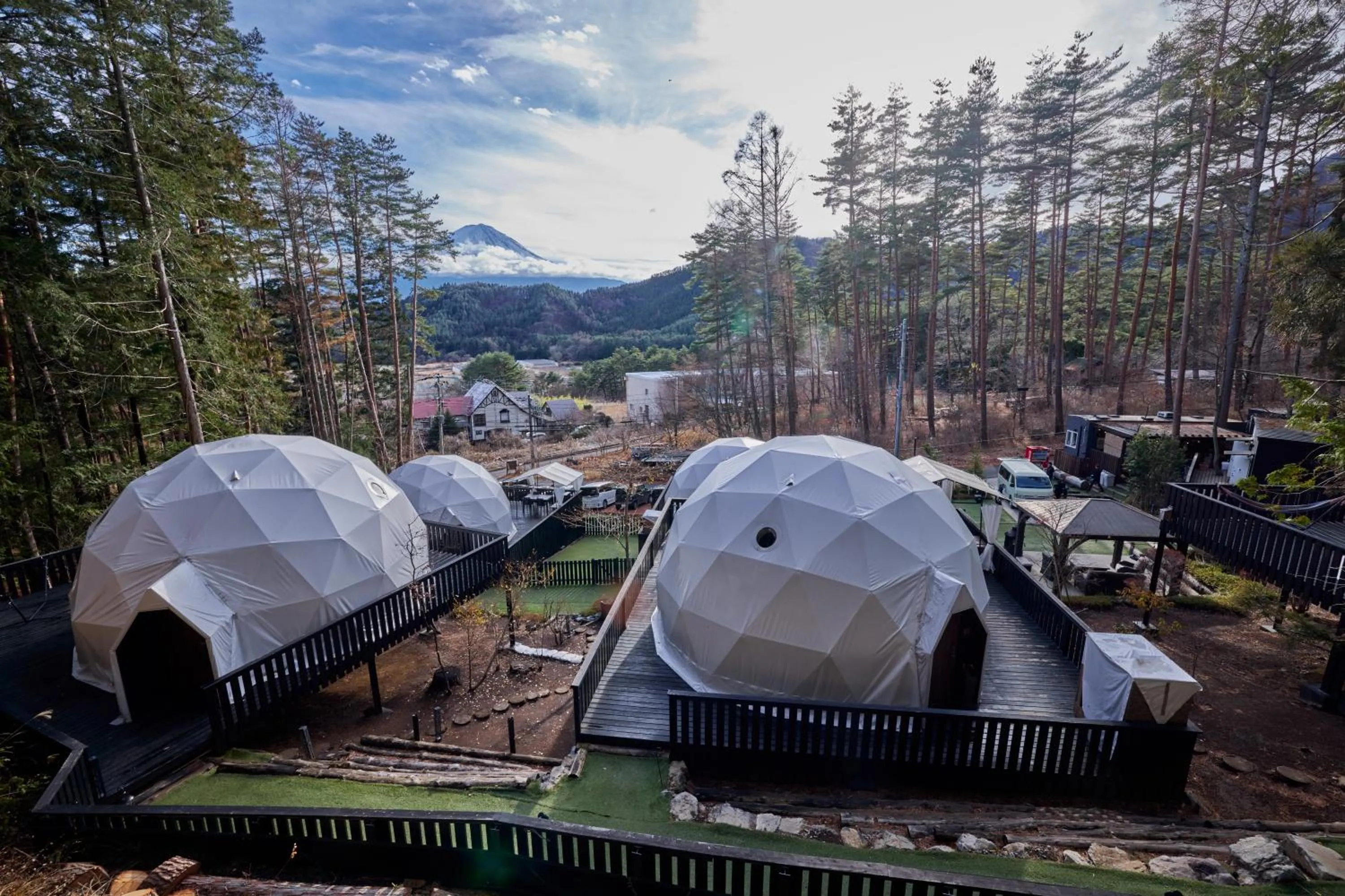 Property building in TOCORO. Mt.Fuji CAMP&GLAMPING