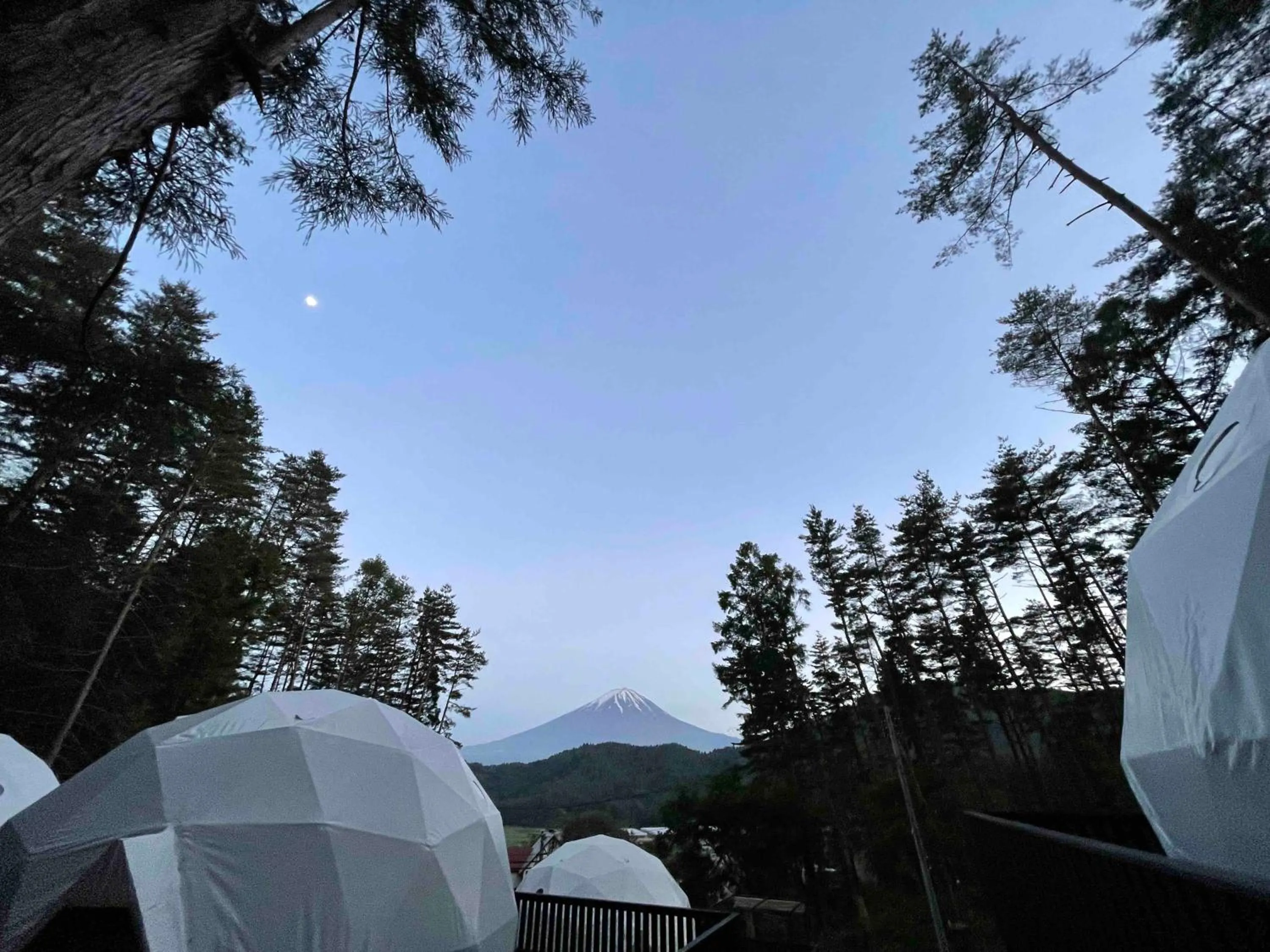 Natural landscape in TOCORO. Mt.Fuji CAMP&GLAMPING