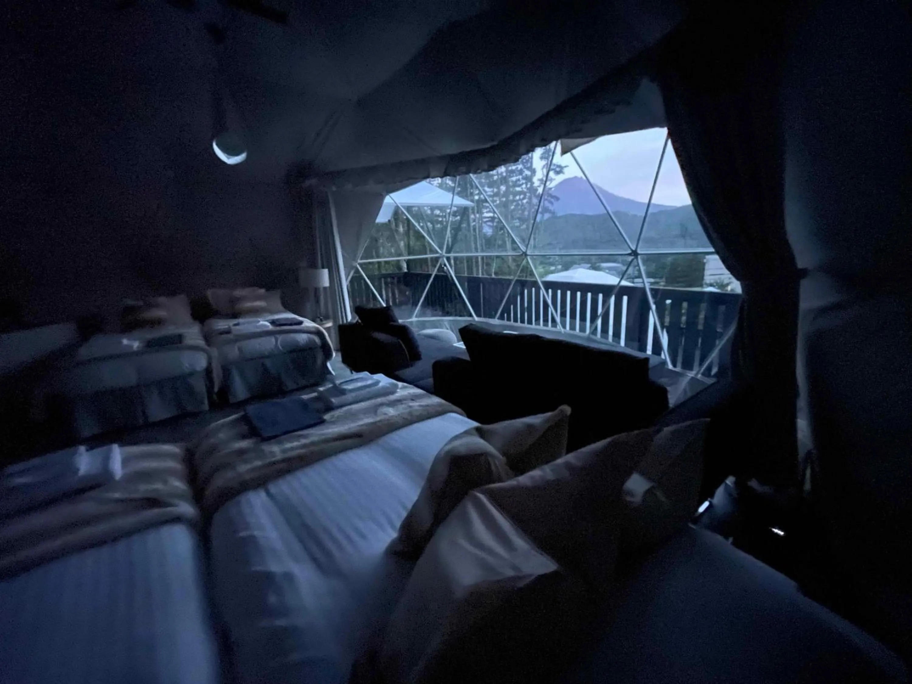 Bed in TOCORO. Mt.Fuji CAMP&GLAMPING