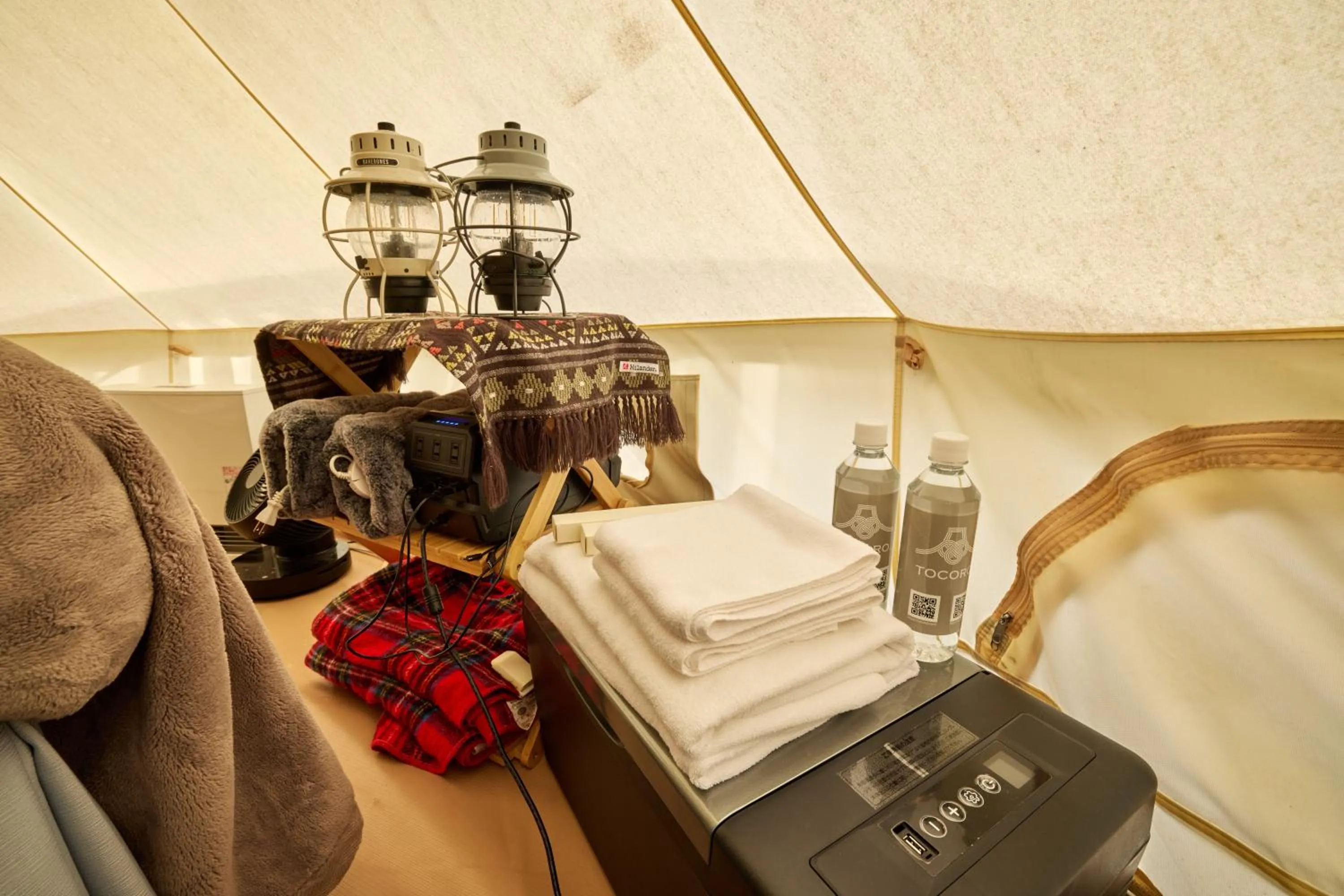 Photo of the whole room in TOCORO. Mt.Fuji CAMP&GLAMPING