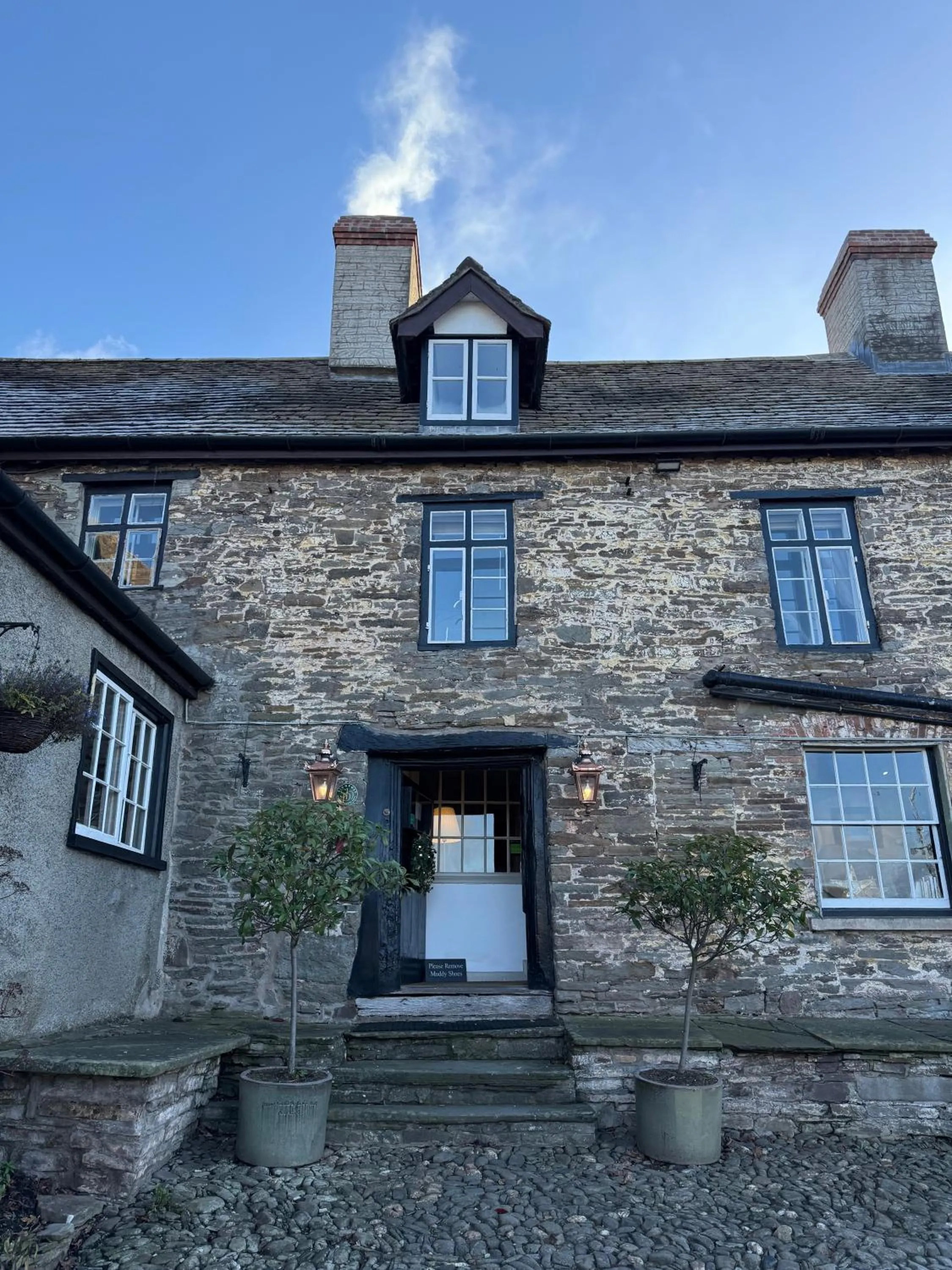 Property building in Three Cocks Hotel