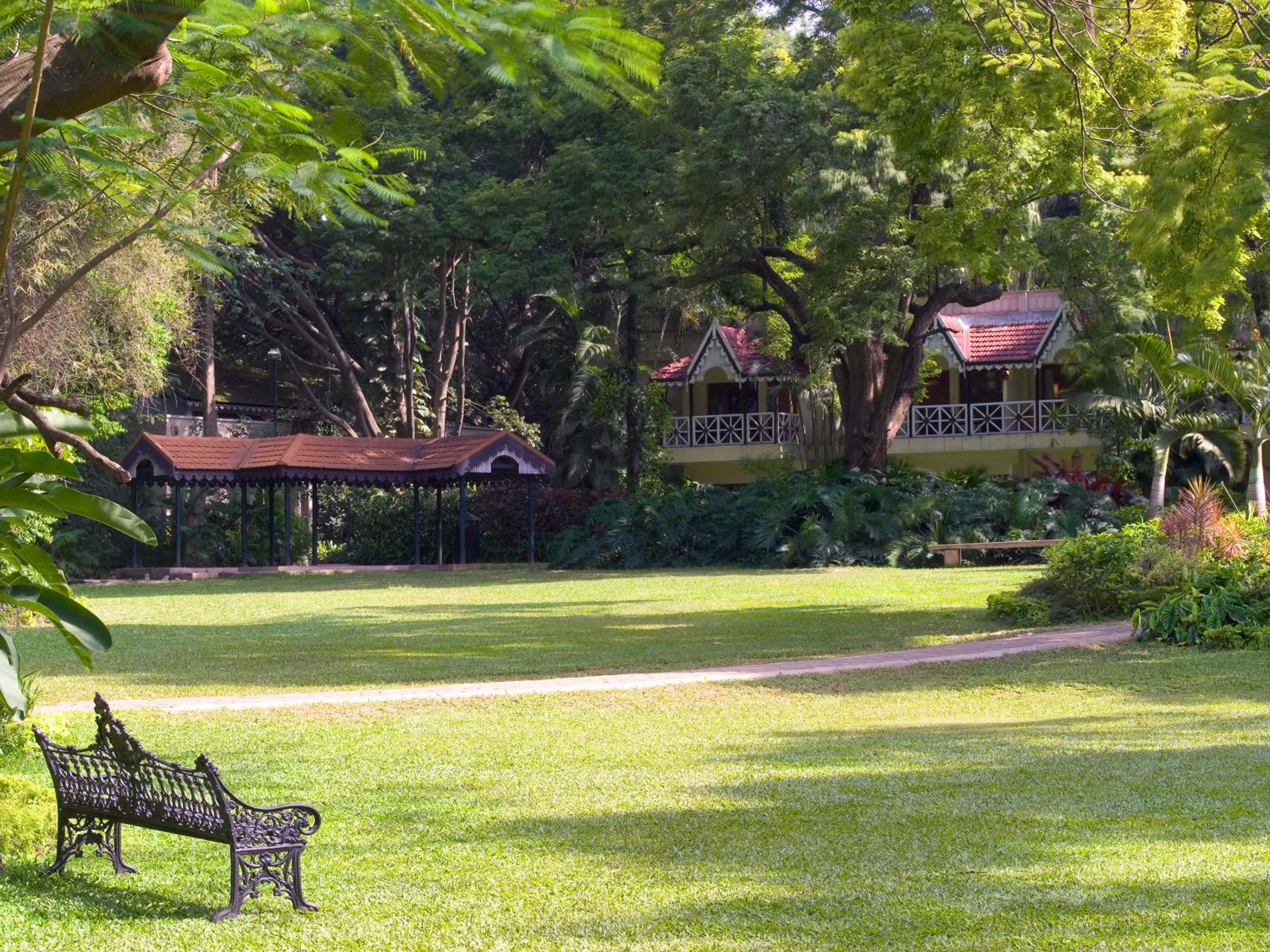 Natural landscape in Taj West End