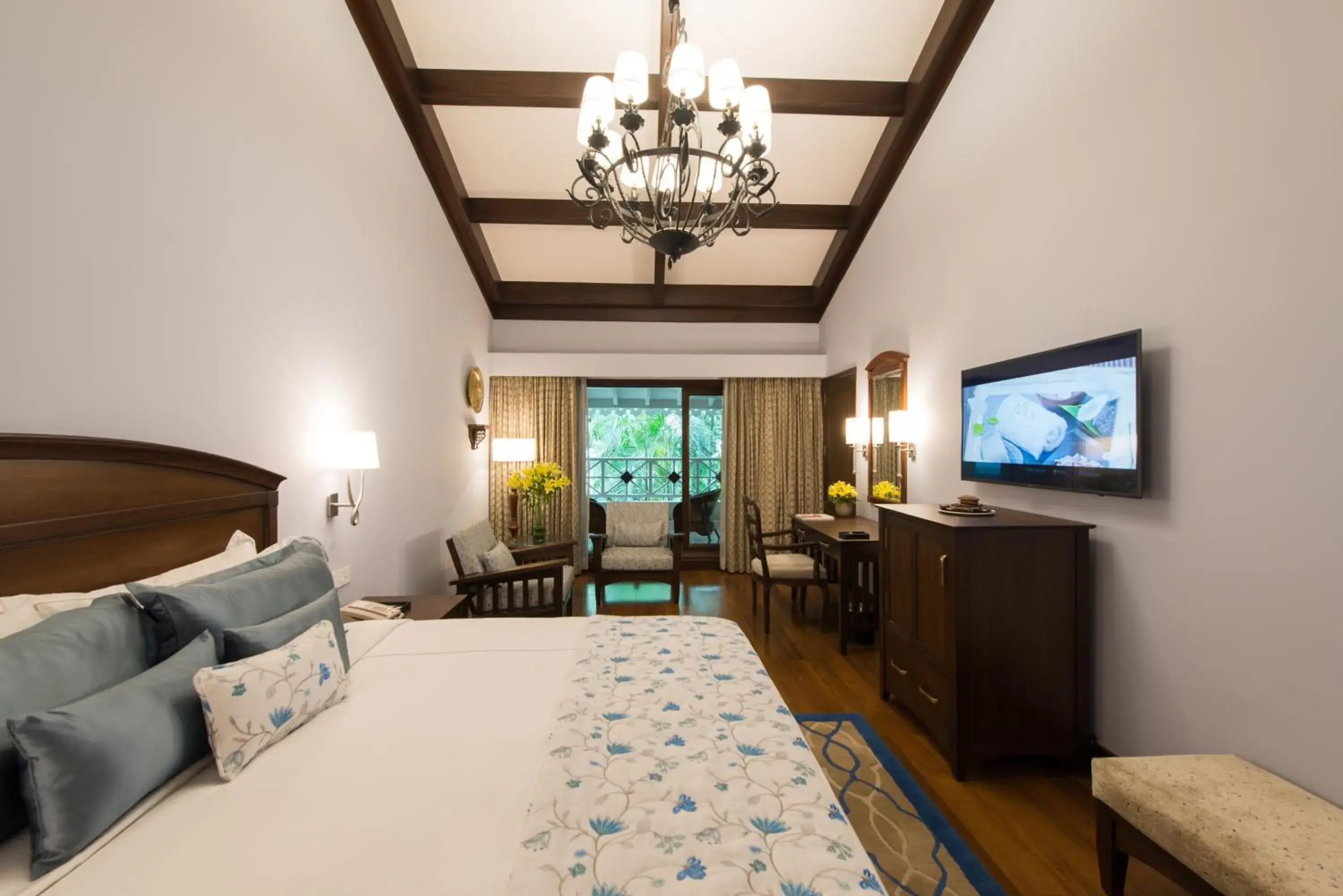 Luxury Suite One Bedroom Garden View King Bed - single occupancy in Taj West End Luxury Suite One Bedroom Garden View King Bed - single occupancy in Taj West End