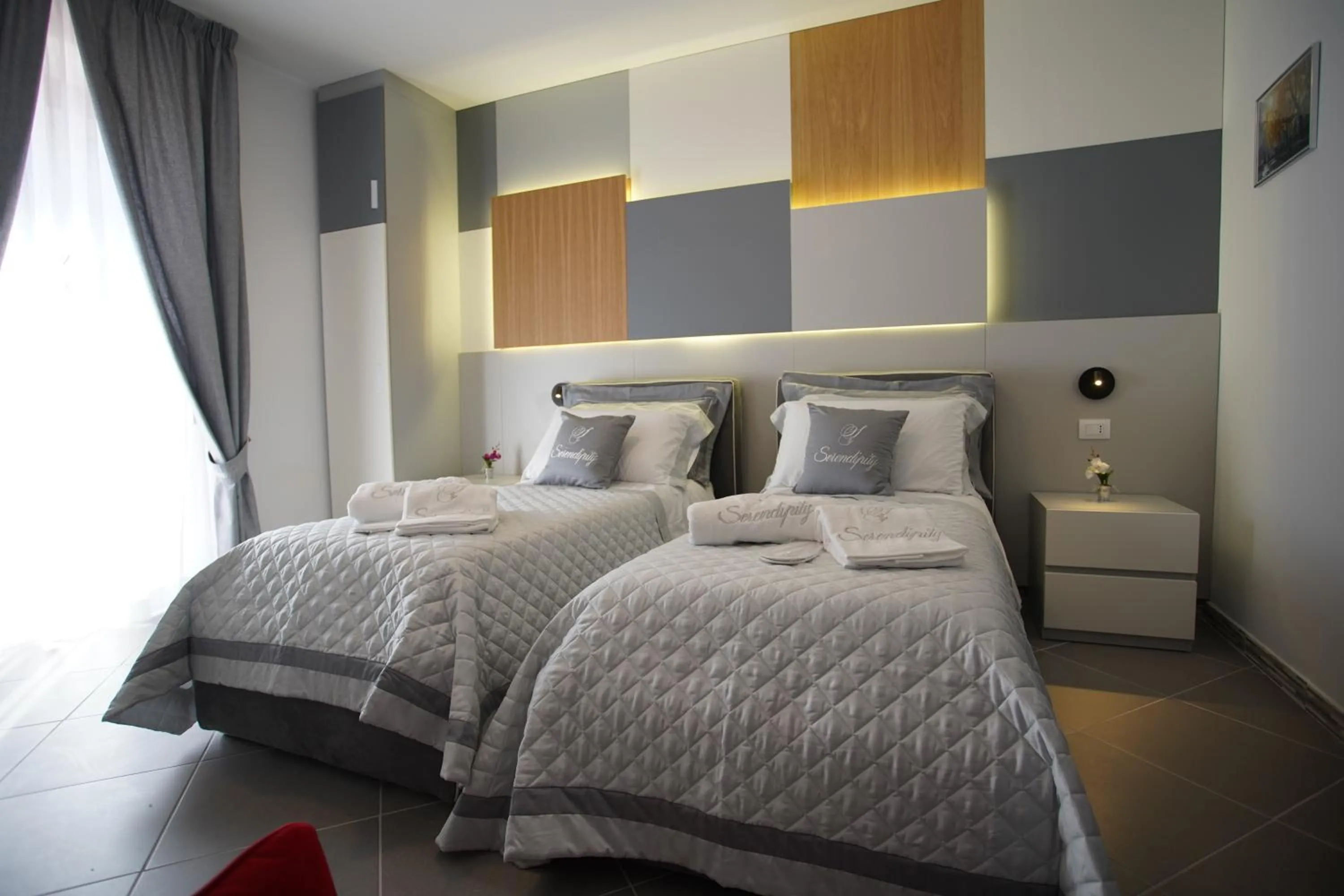 Bed in Serendipity B&B