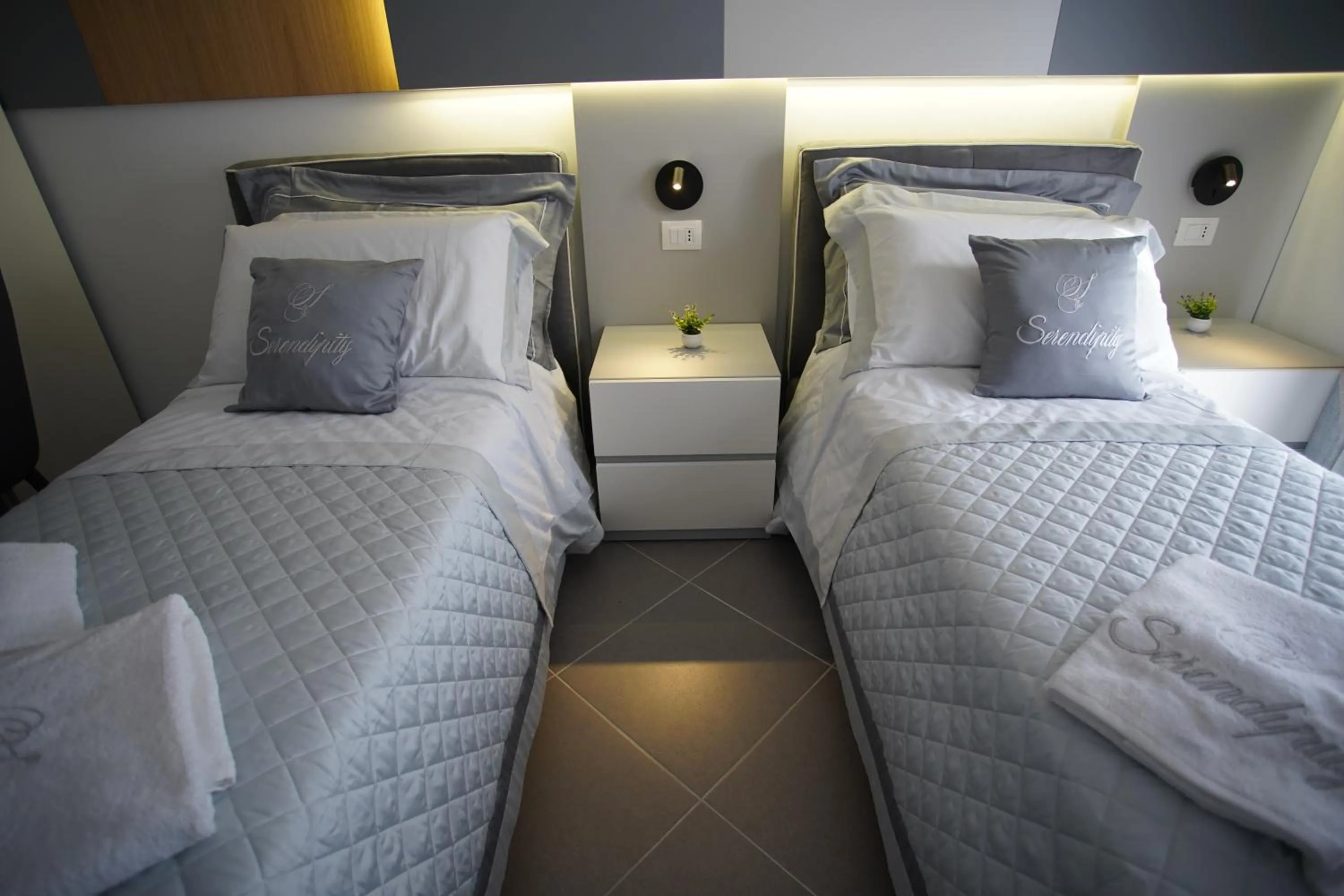 Bed in Serendipity B&B