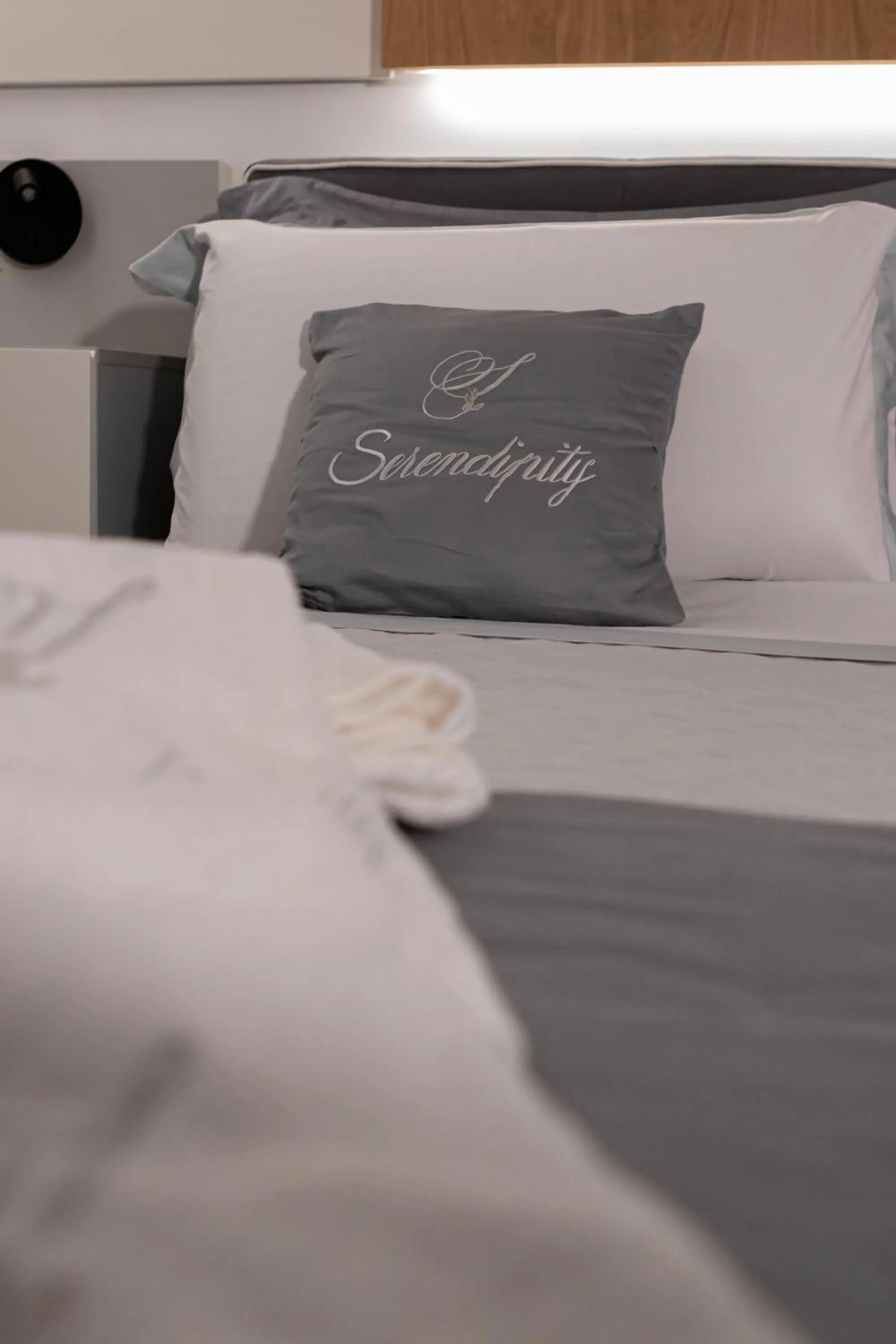 Bed in Serendipity B&B