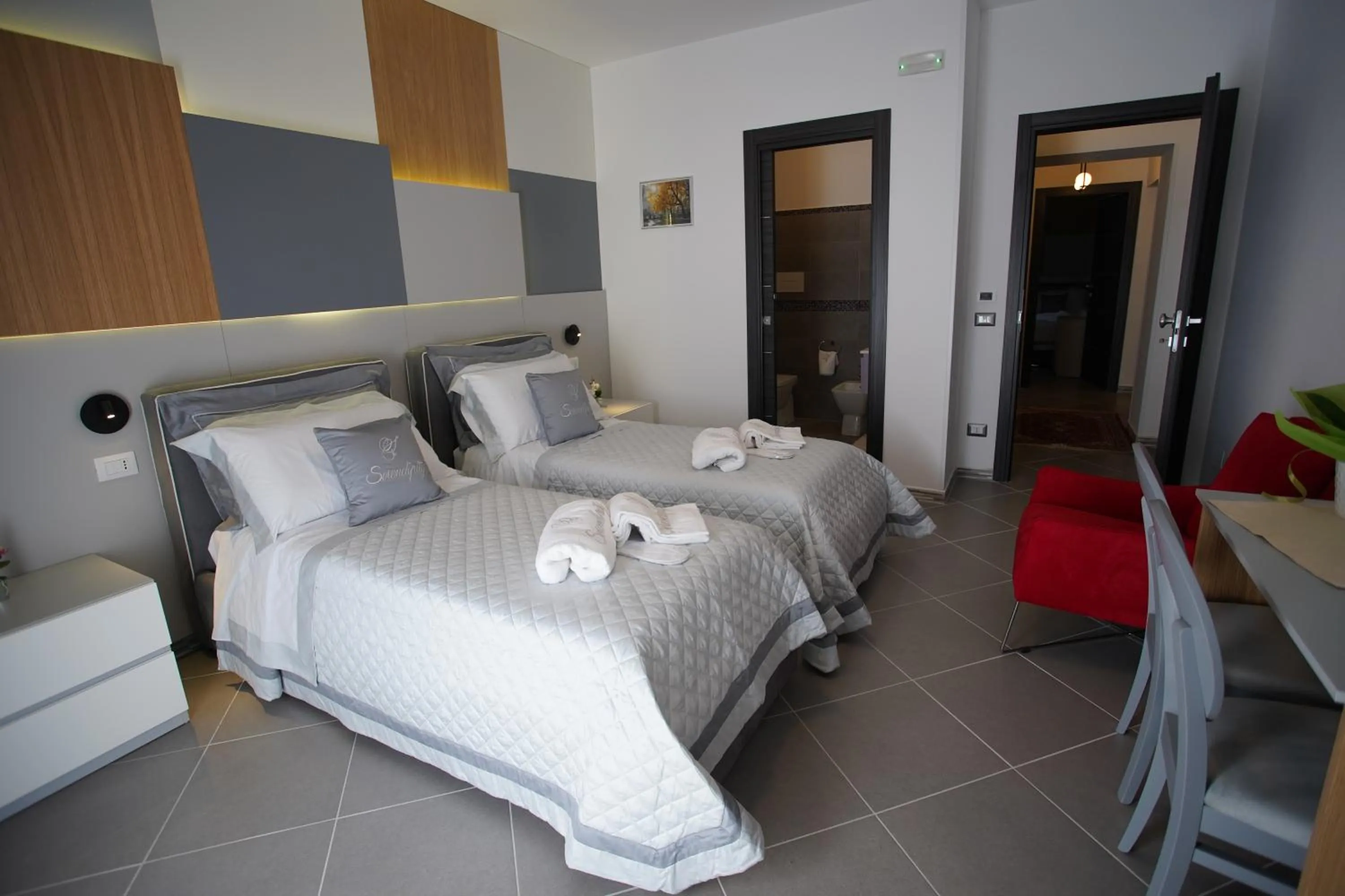 Bed in Serendipity B&B