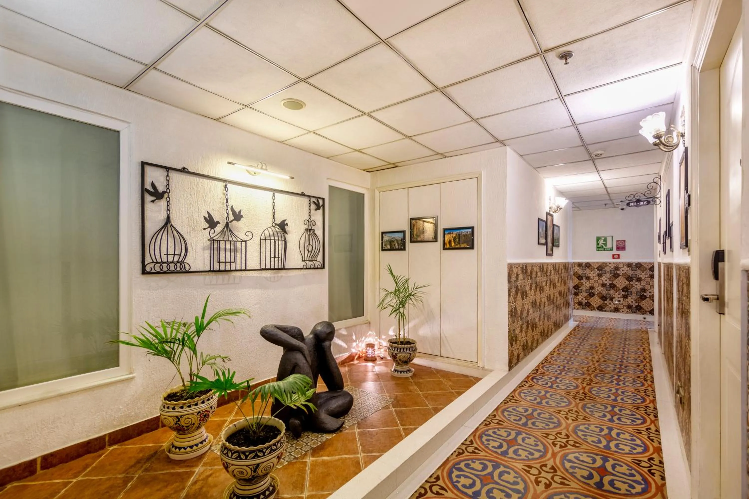 Lobby or reception in Sterling Marbella Dehradun