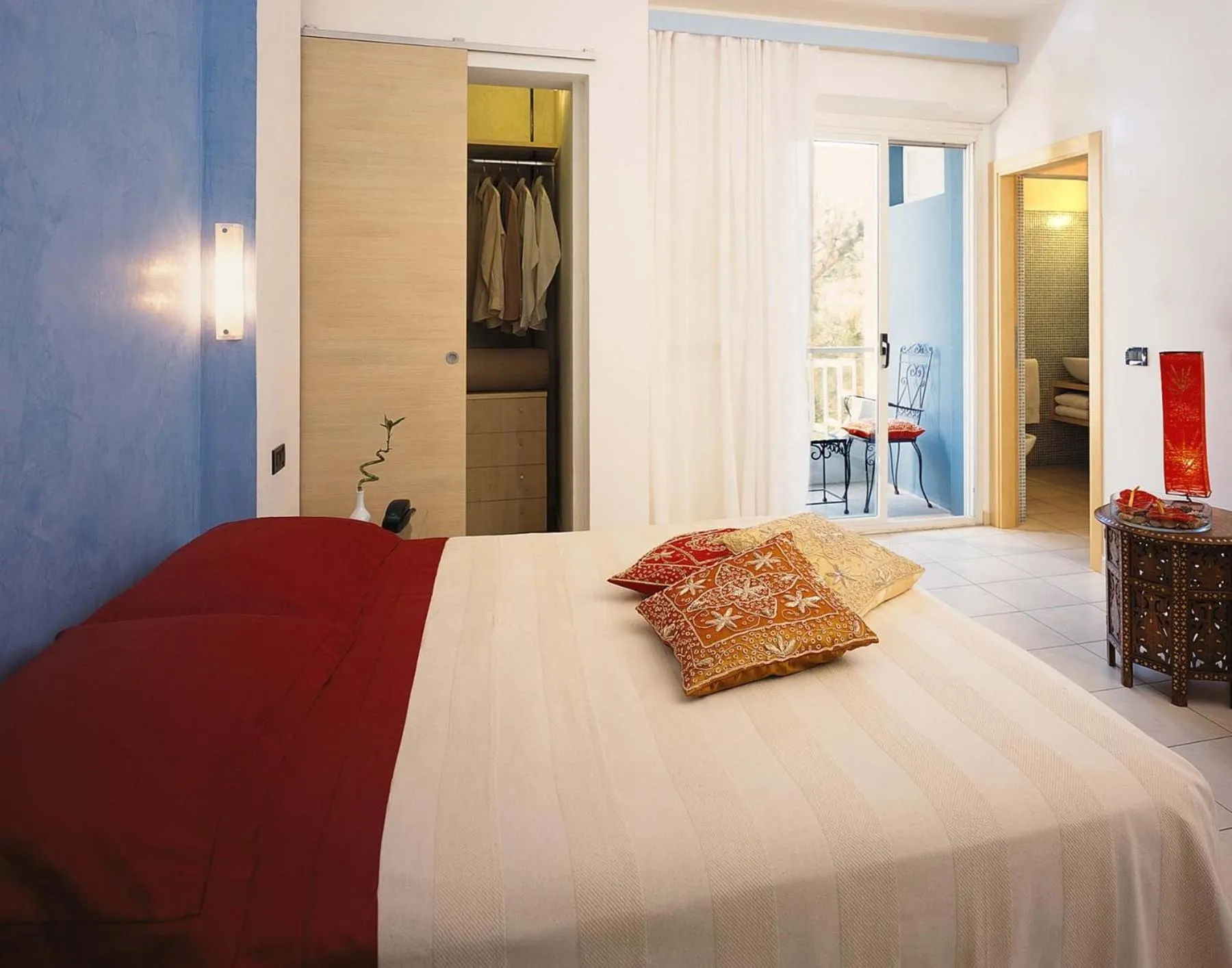 Bed in Hotel Gambrinus