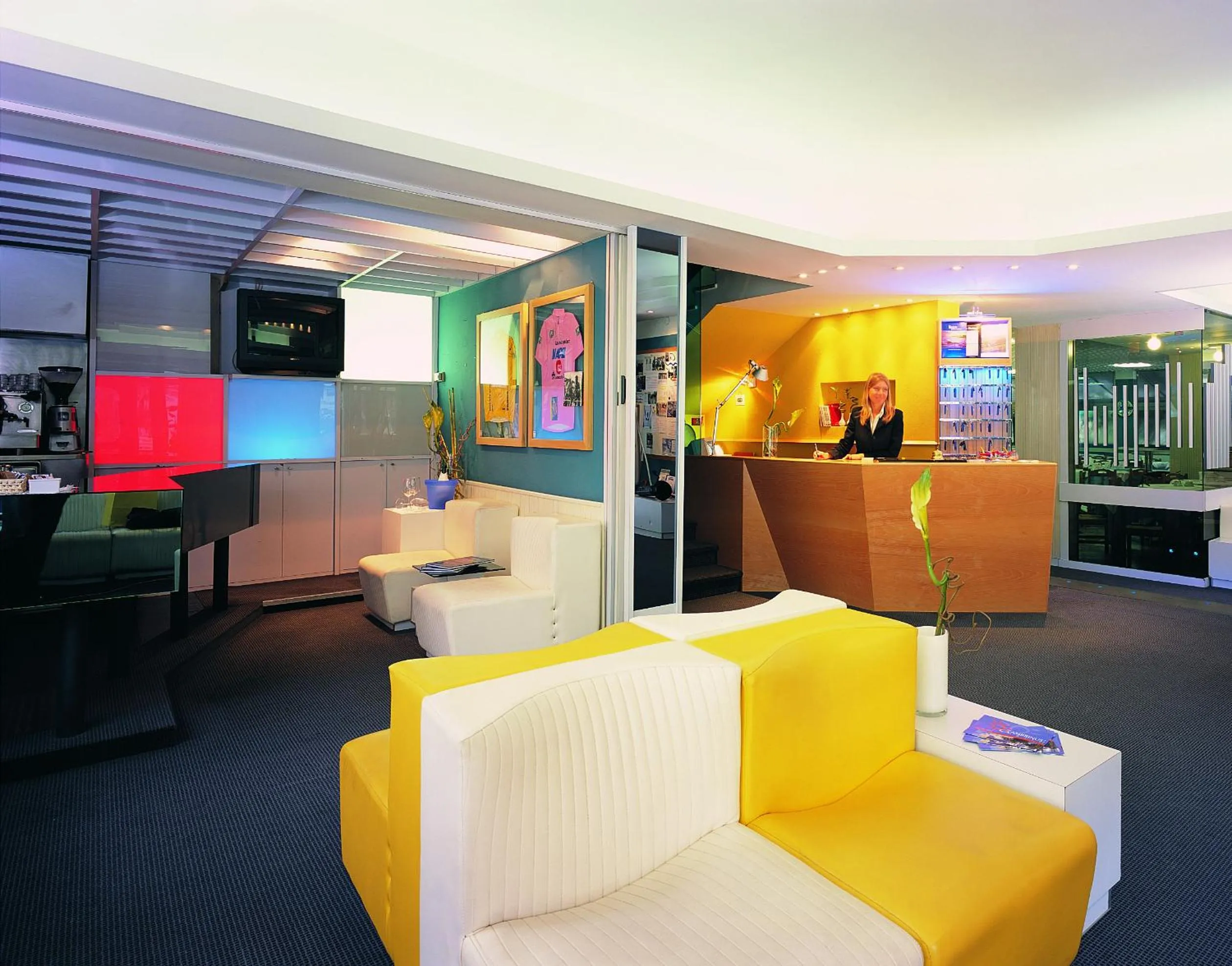 Lobby or reception in Hotel Gambrinus