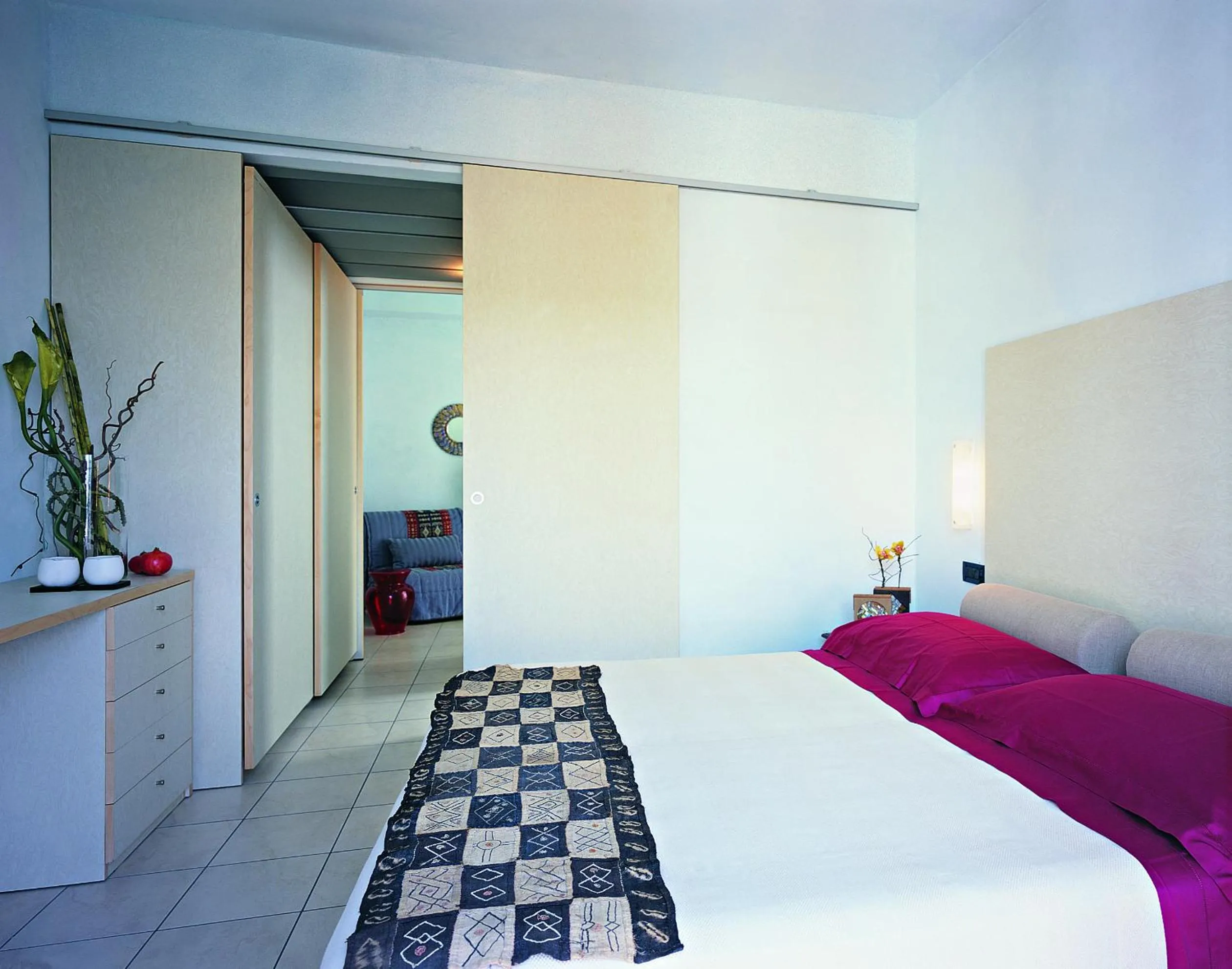 Bed in Hotel Gambrinus