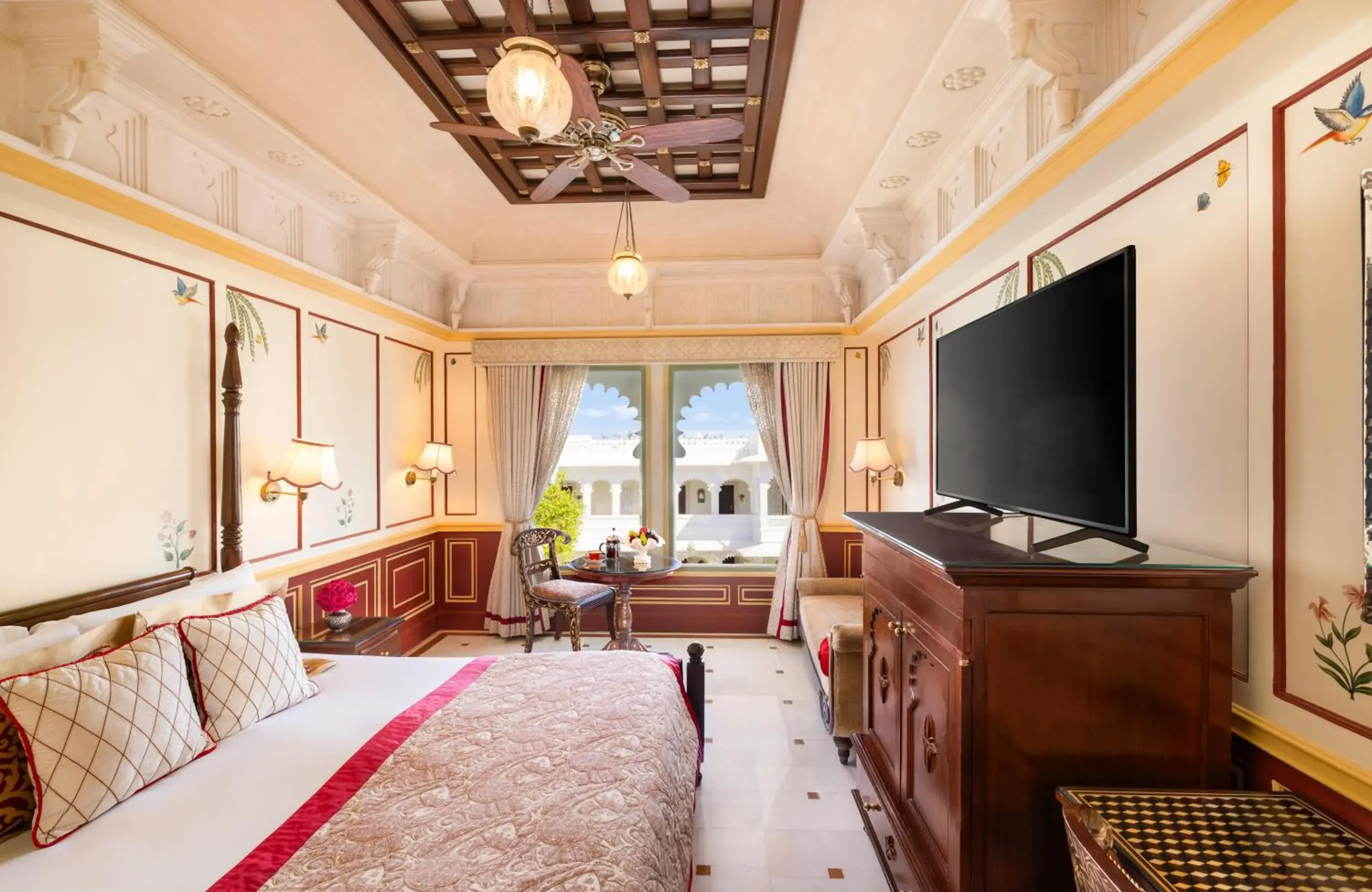 Luxury Double Room with Garden View - single occupancy in Taj Lake Palace Udaipur Luxury Double Room with Garden View - single occupancy in Taj Lake Palace Udaipur