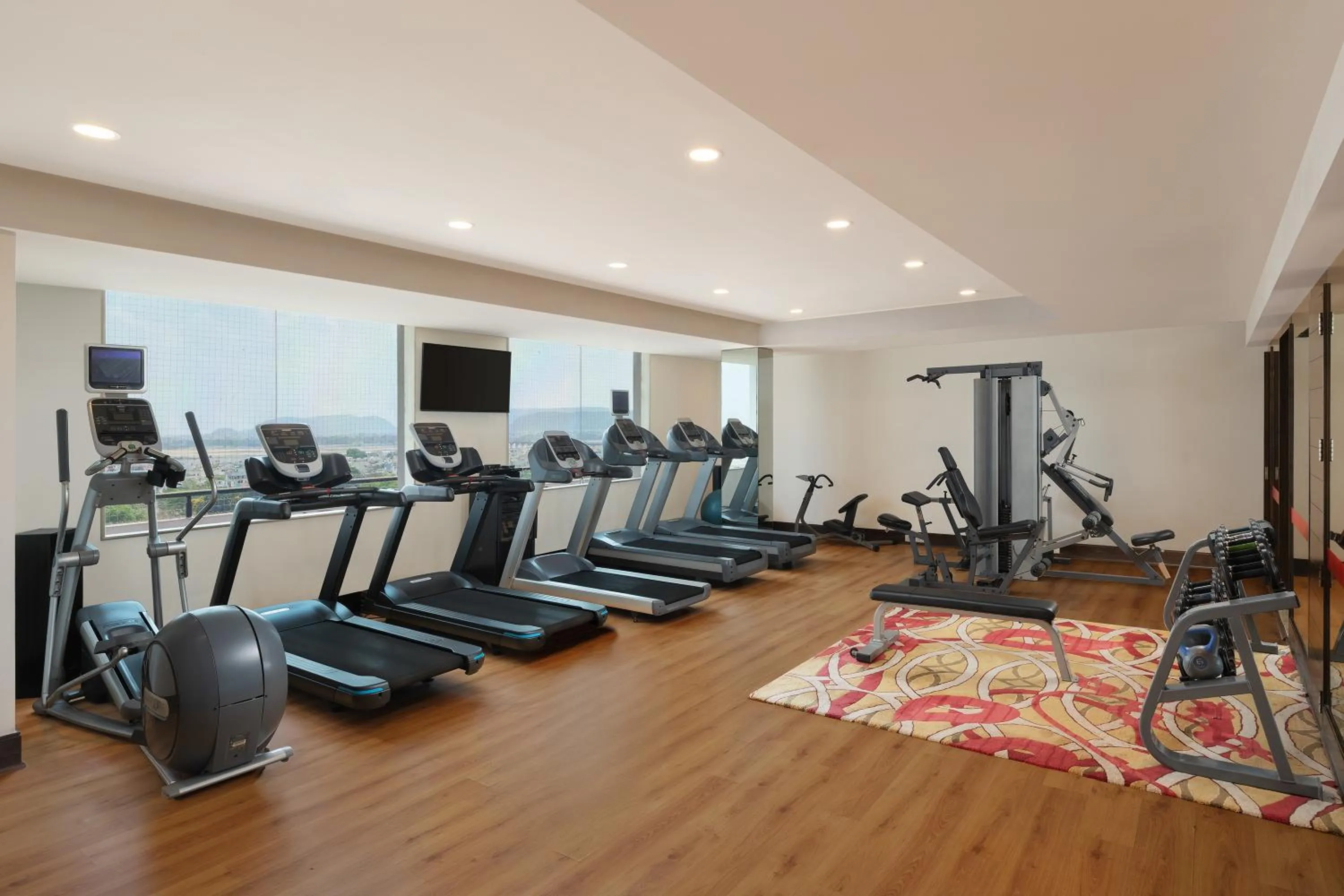 Fitness centre/facilities in Vivanta Vijayawada, MG Road