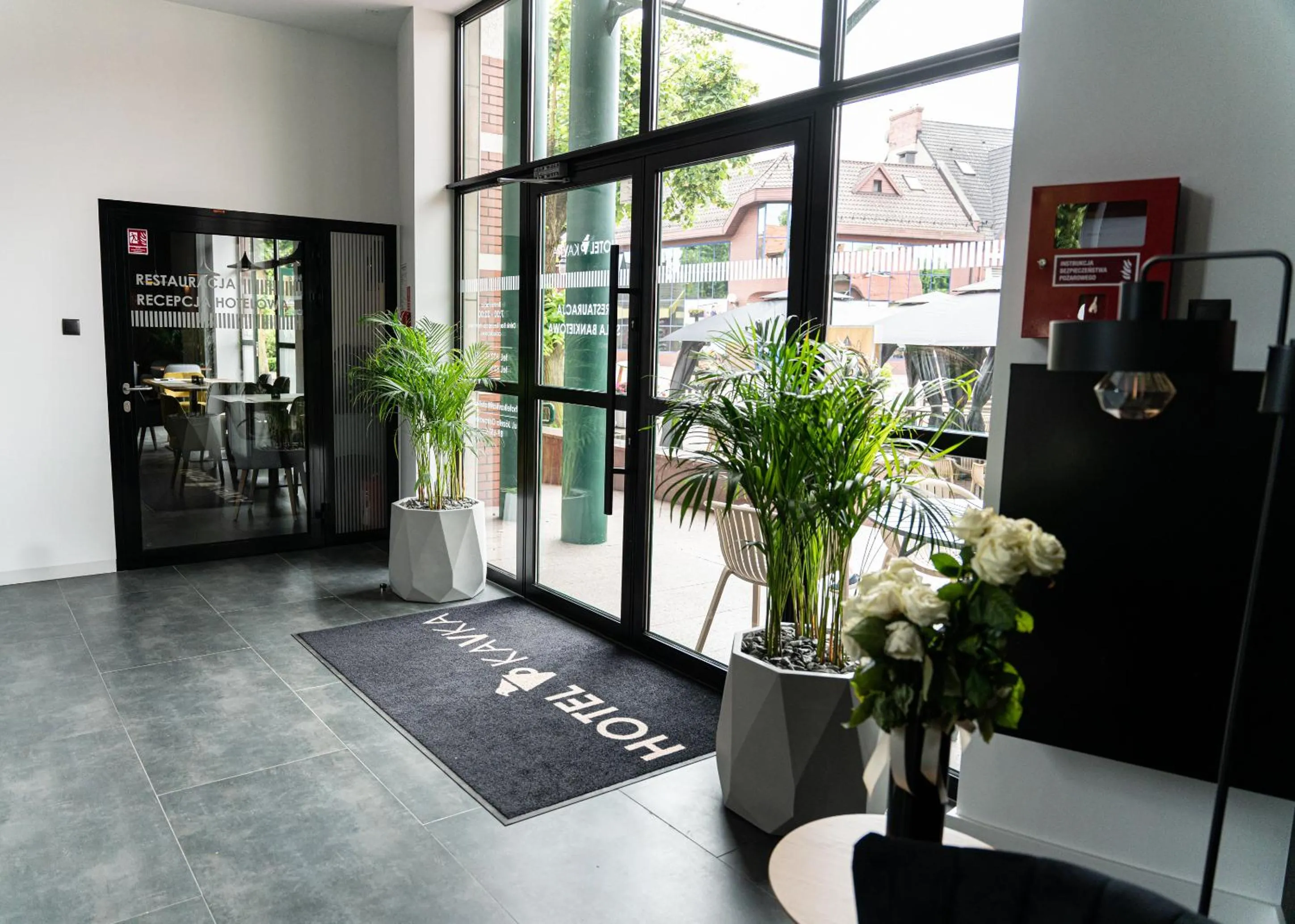 Lobby or reception in Hotel KAVKA & Restauracja