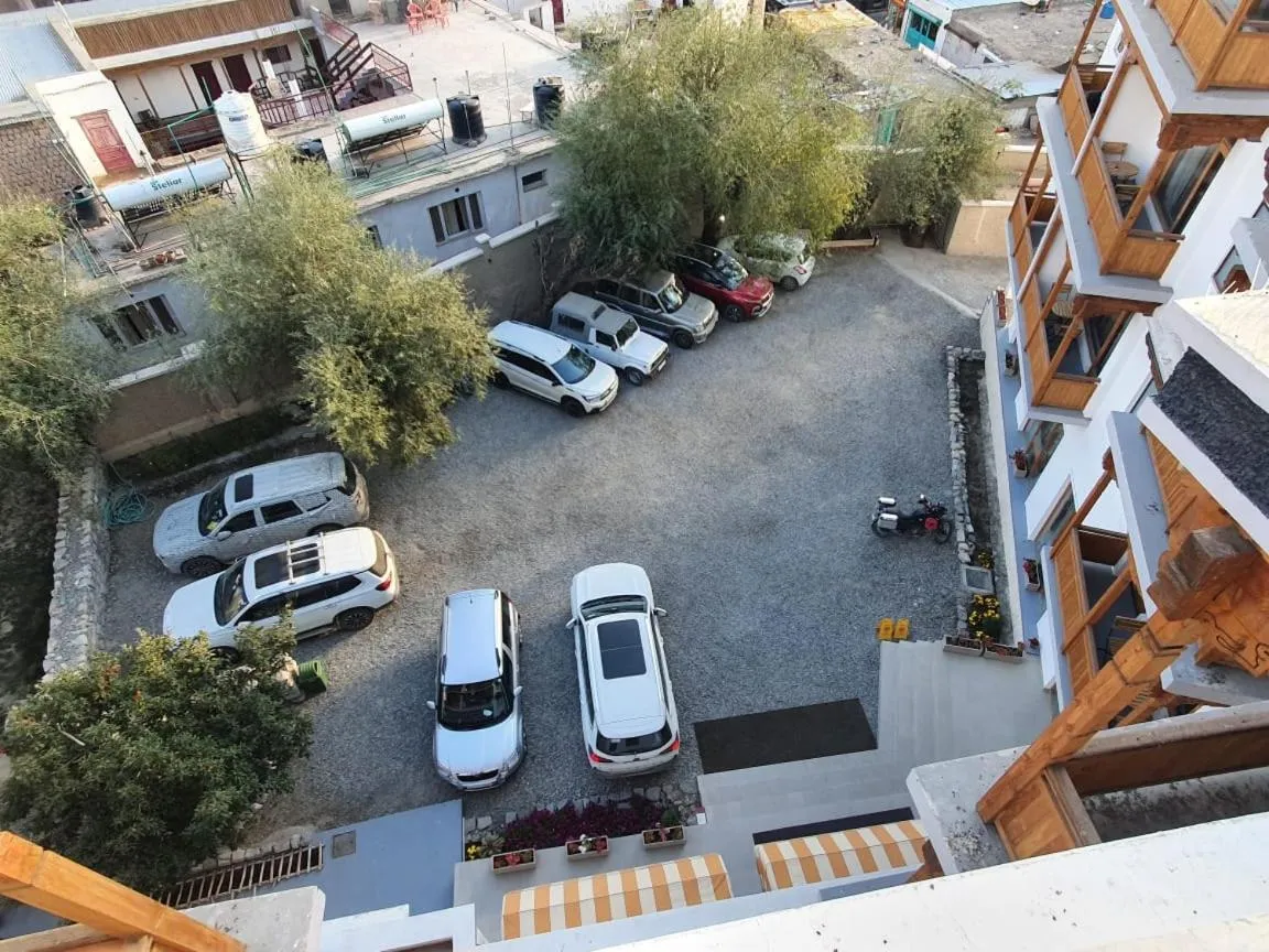 Bird's eye view in Hotel Amanthi Ladakh