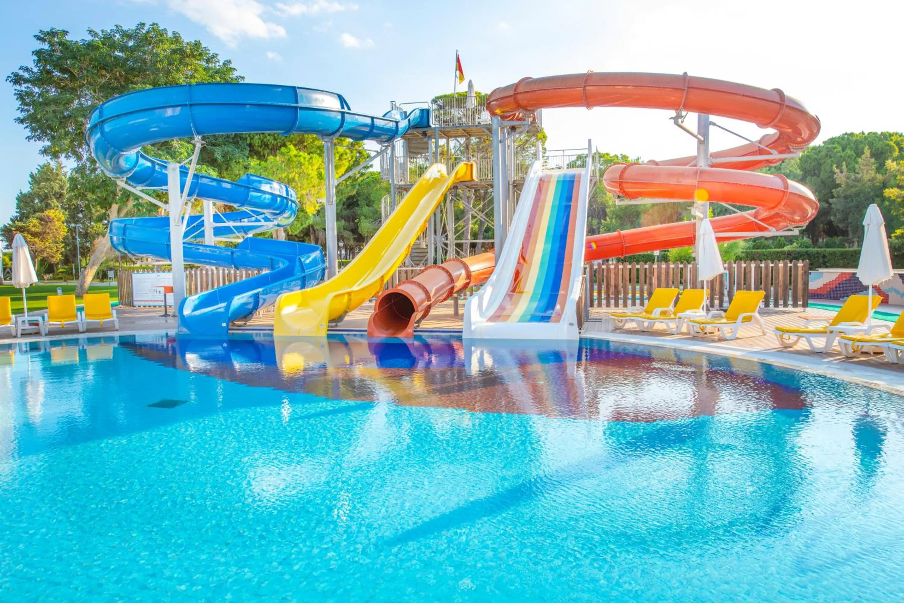 Aqua park in Salamis Bay Conti Hotel Resort & SPA & Casino
