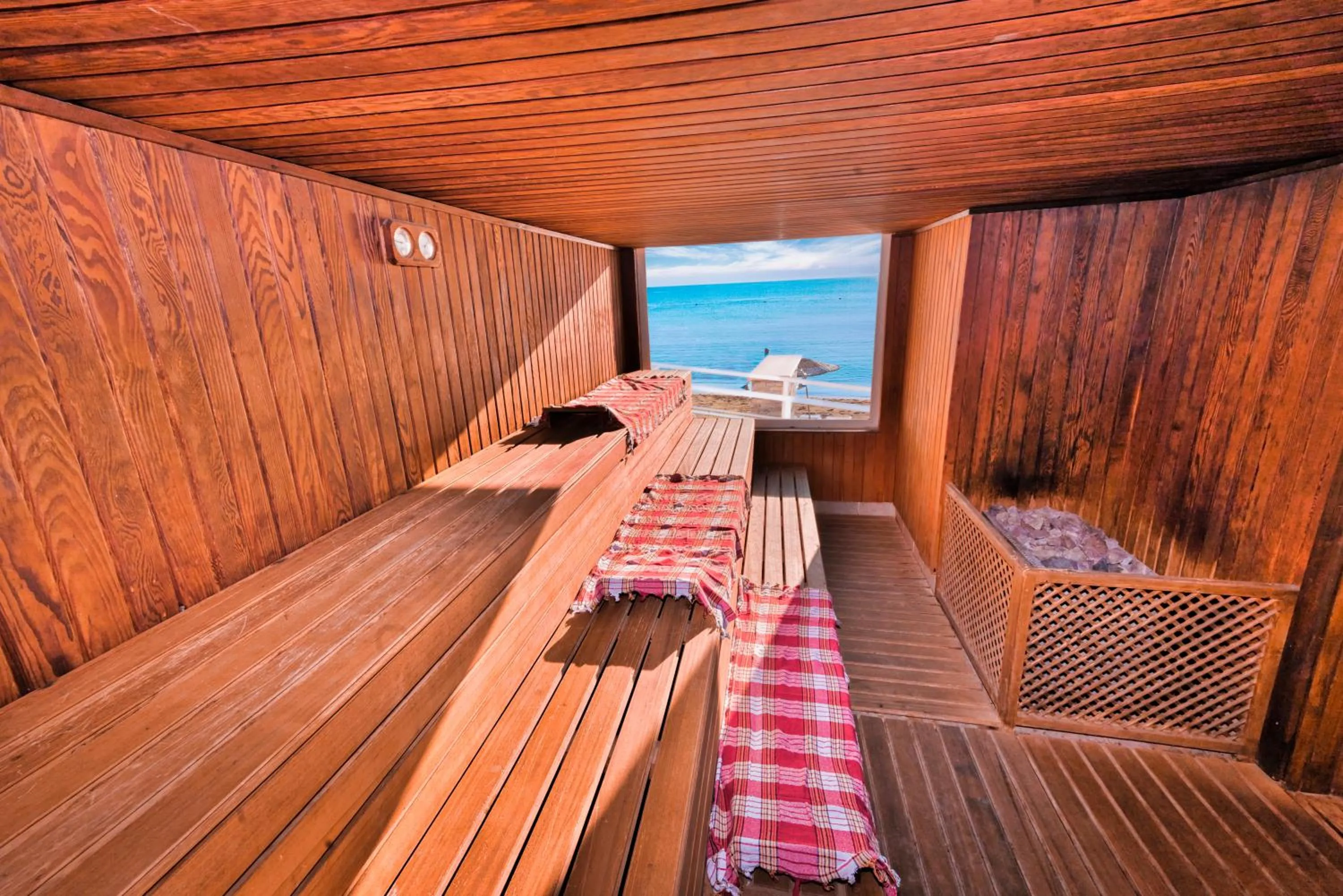Sauna in Salamis Bay Conti Hotel Resort & SPA & Casino