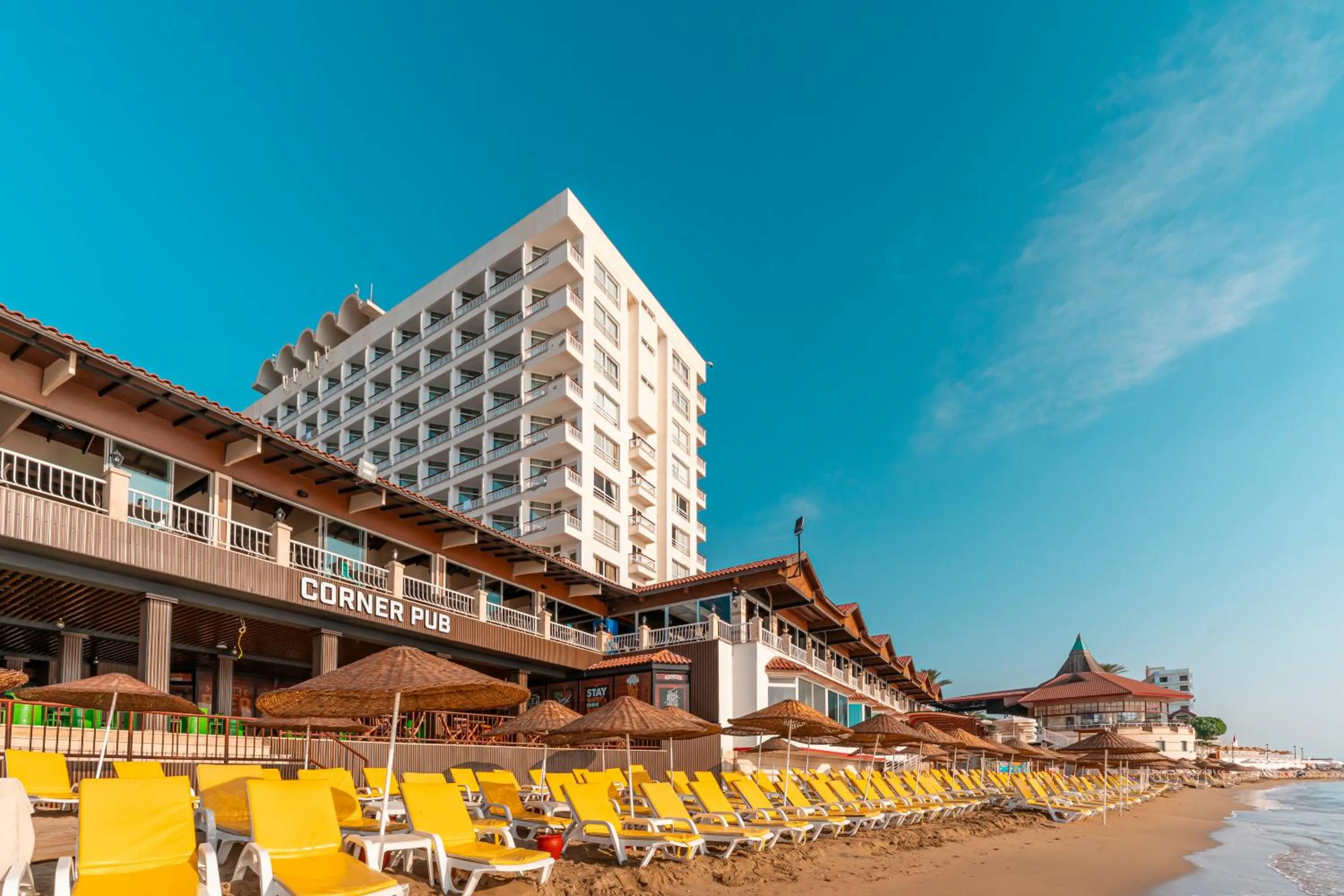 Beach in Salamis Bay Conti Hotel Resort & SPA & Casino