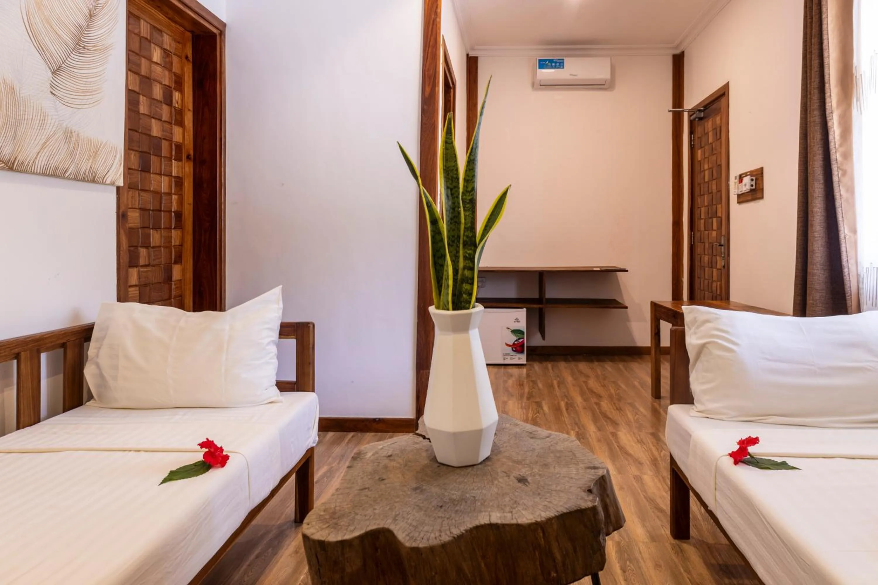 Bed in Mem Luxury Apartments and Hotel