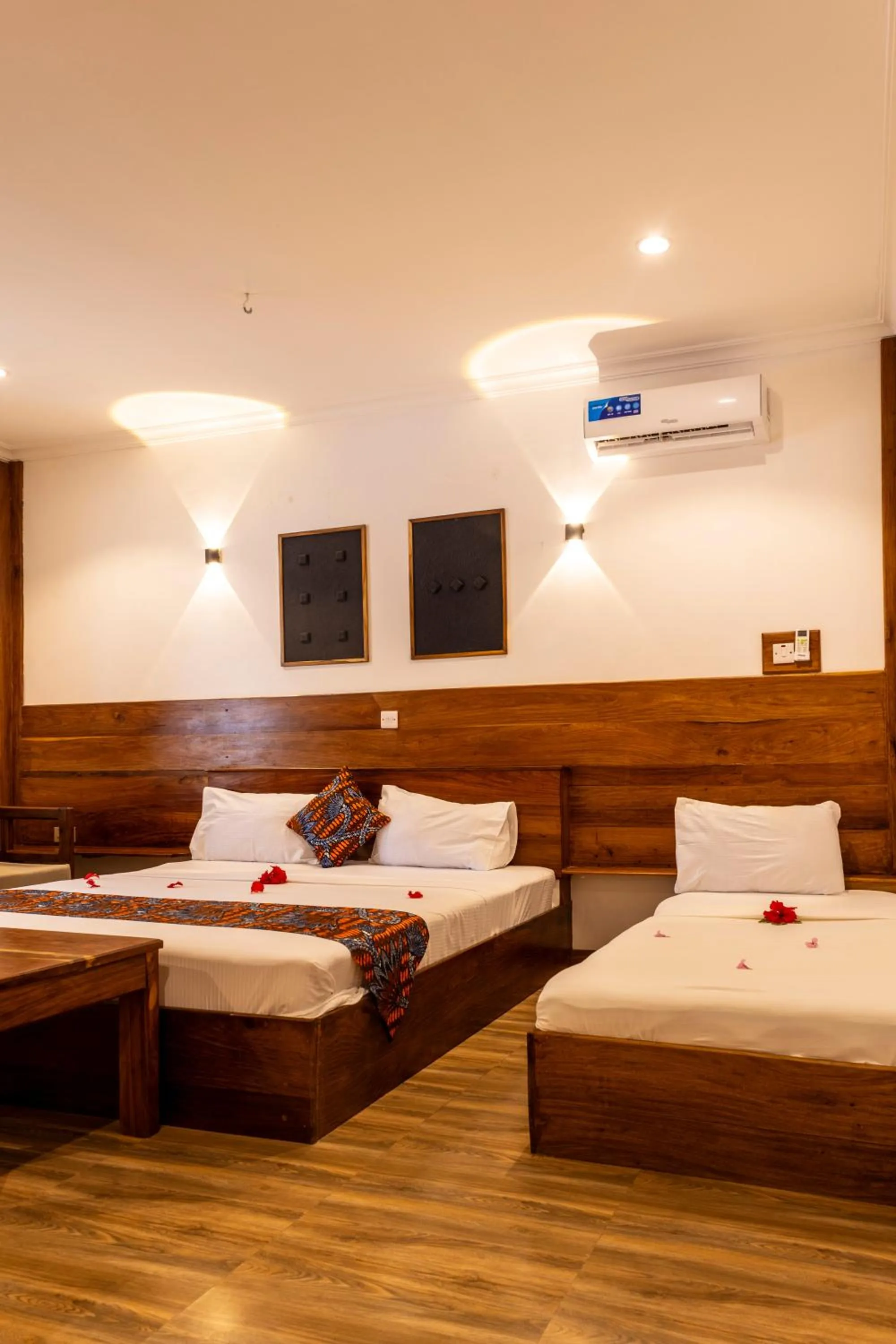 Bed in Mem Luxury Apartments and Hotel