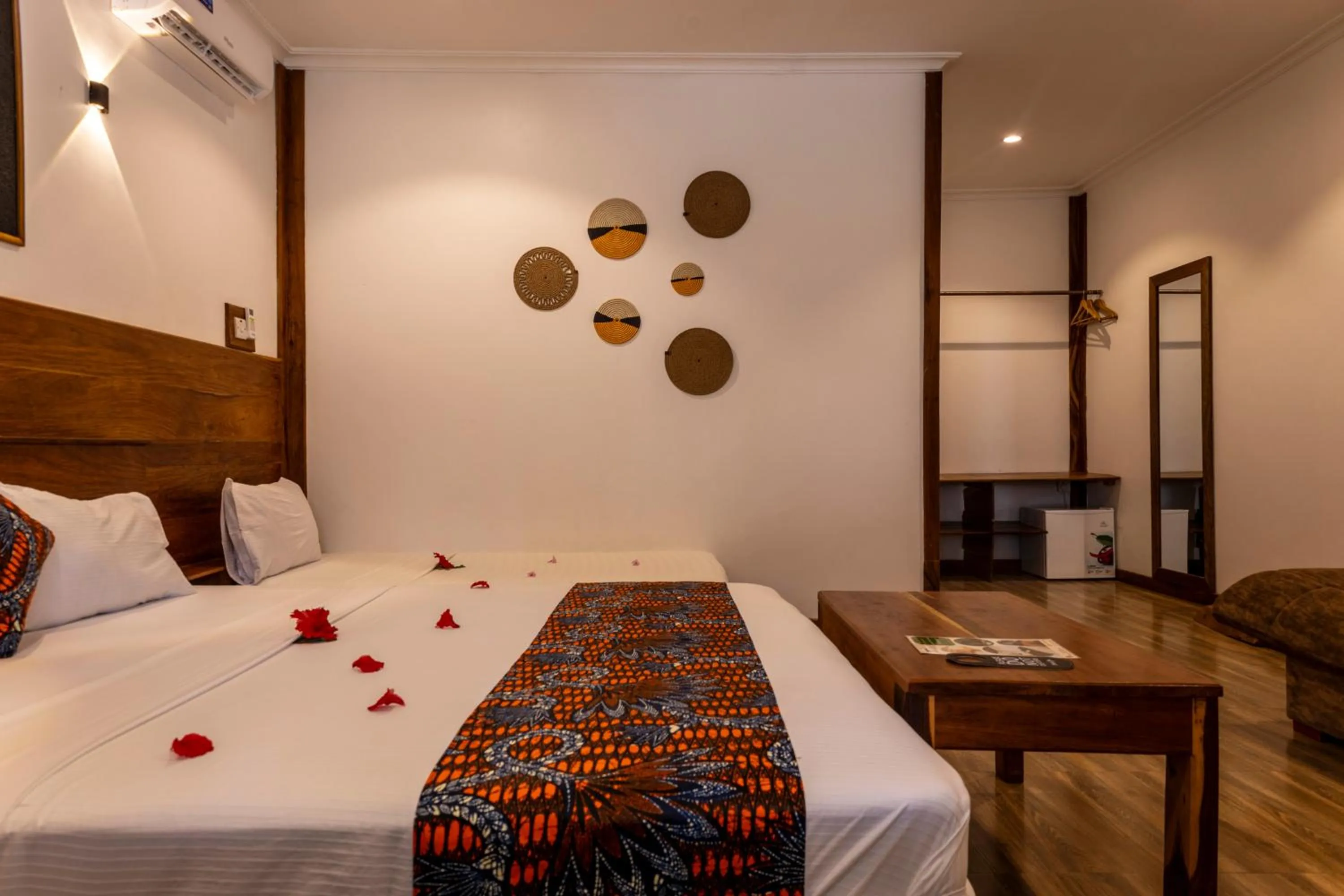 Bed in Mem Luxury Apartments and Hotel