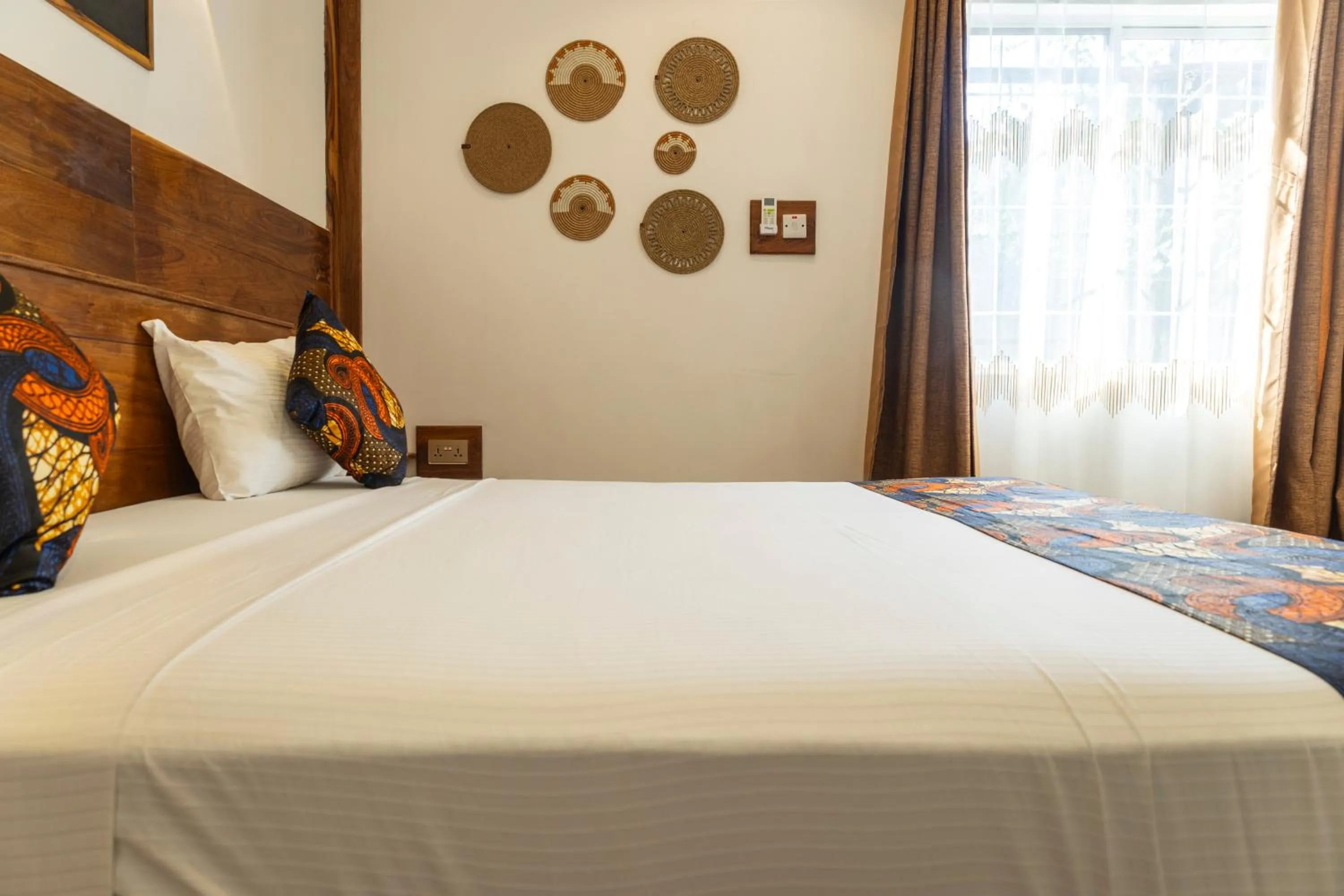 Bed in Mem Luxury Apartments and Hotel