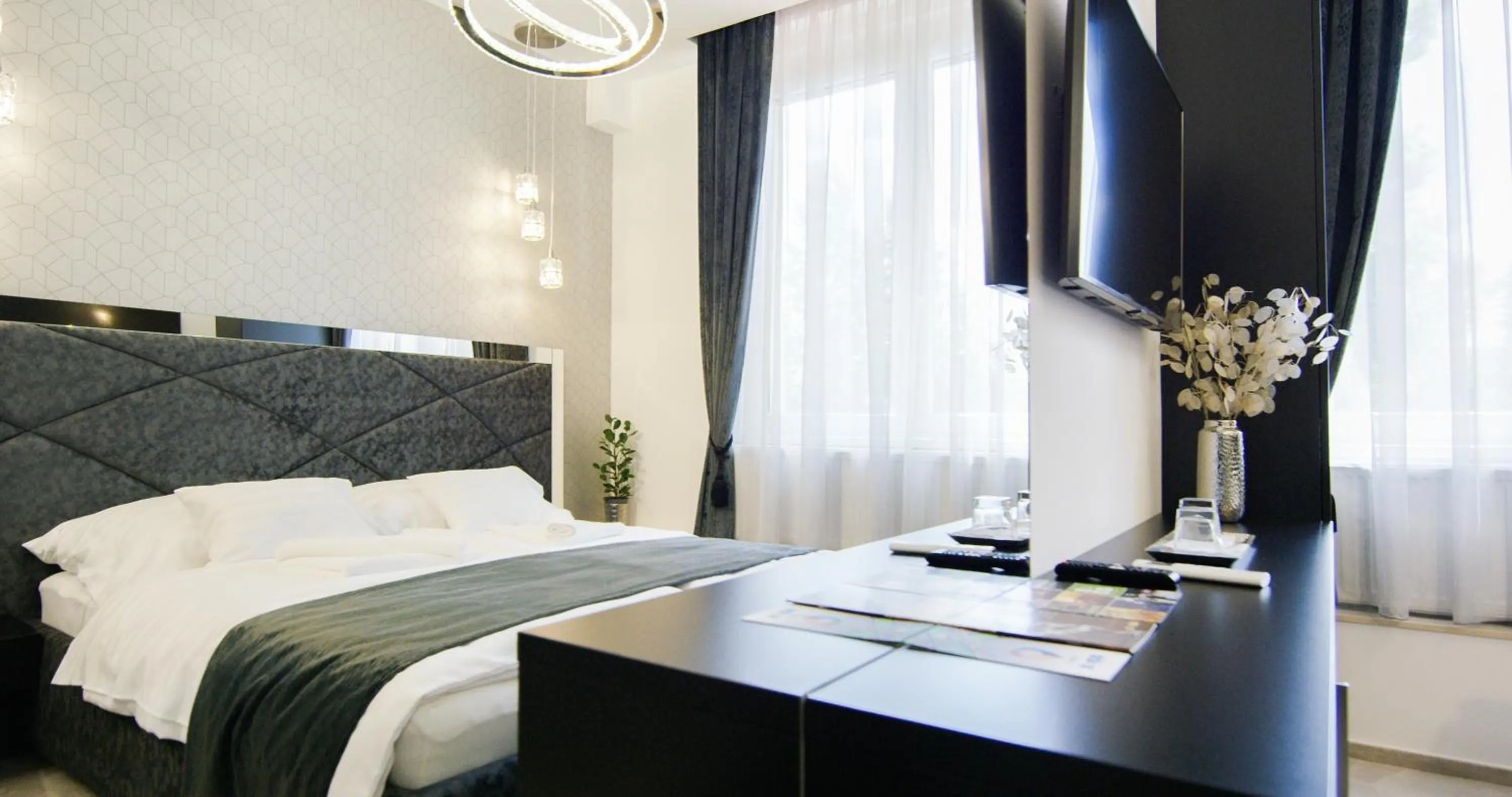 Bed in Z Rooms Boutique Smart Hotel, személyzet nélkül