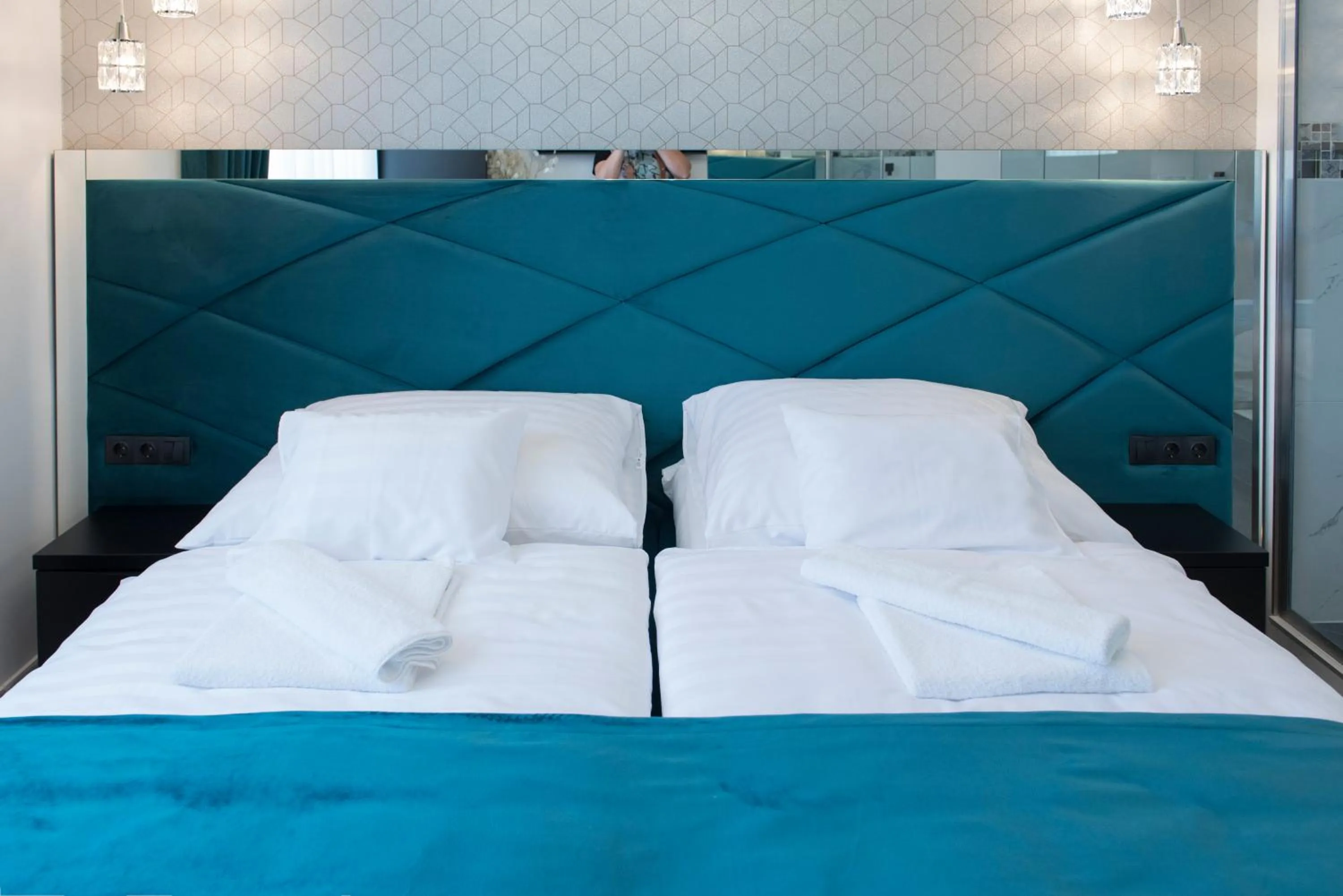 Bed in Z Rooms Boutique Smart Hotel, személyzet nélkül