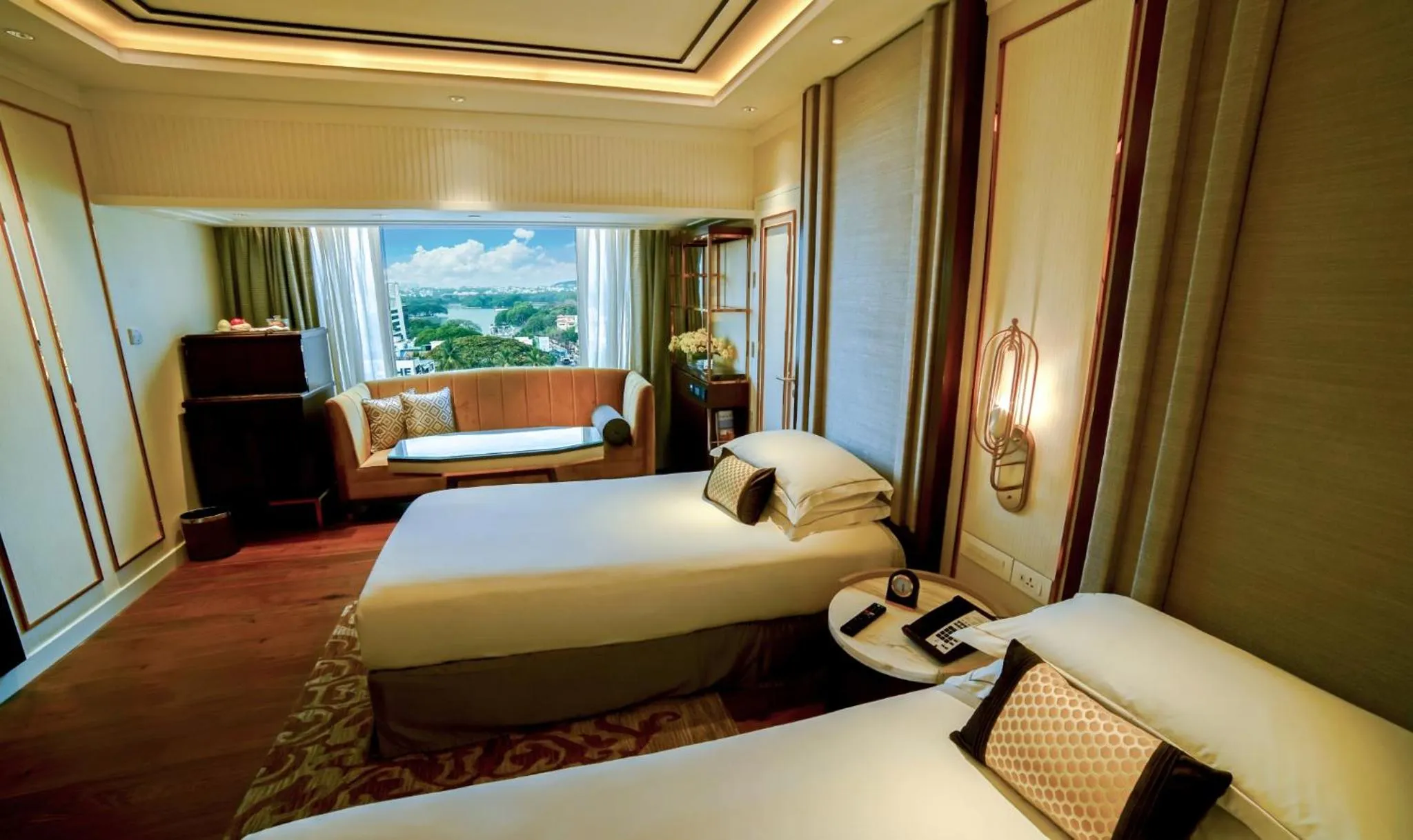 Photo of the whole room, Bed in Taj MG Road Bengaluru