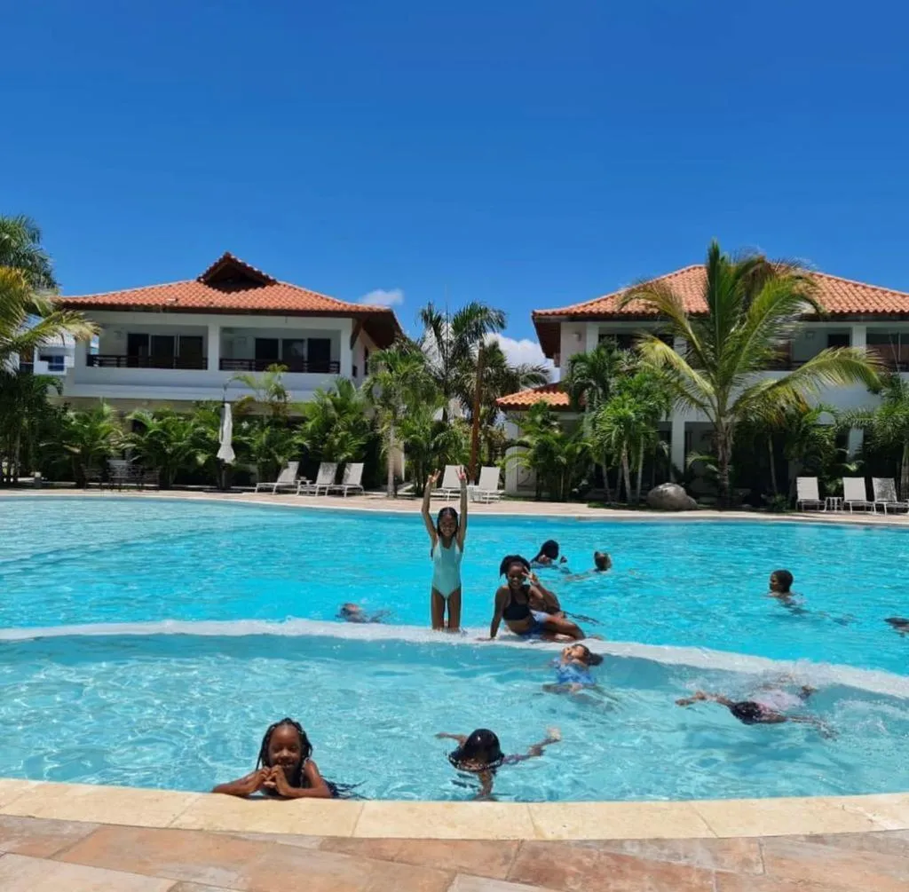 Swimming pool in Residencial Paraiso Bayahibe
