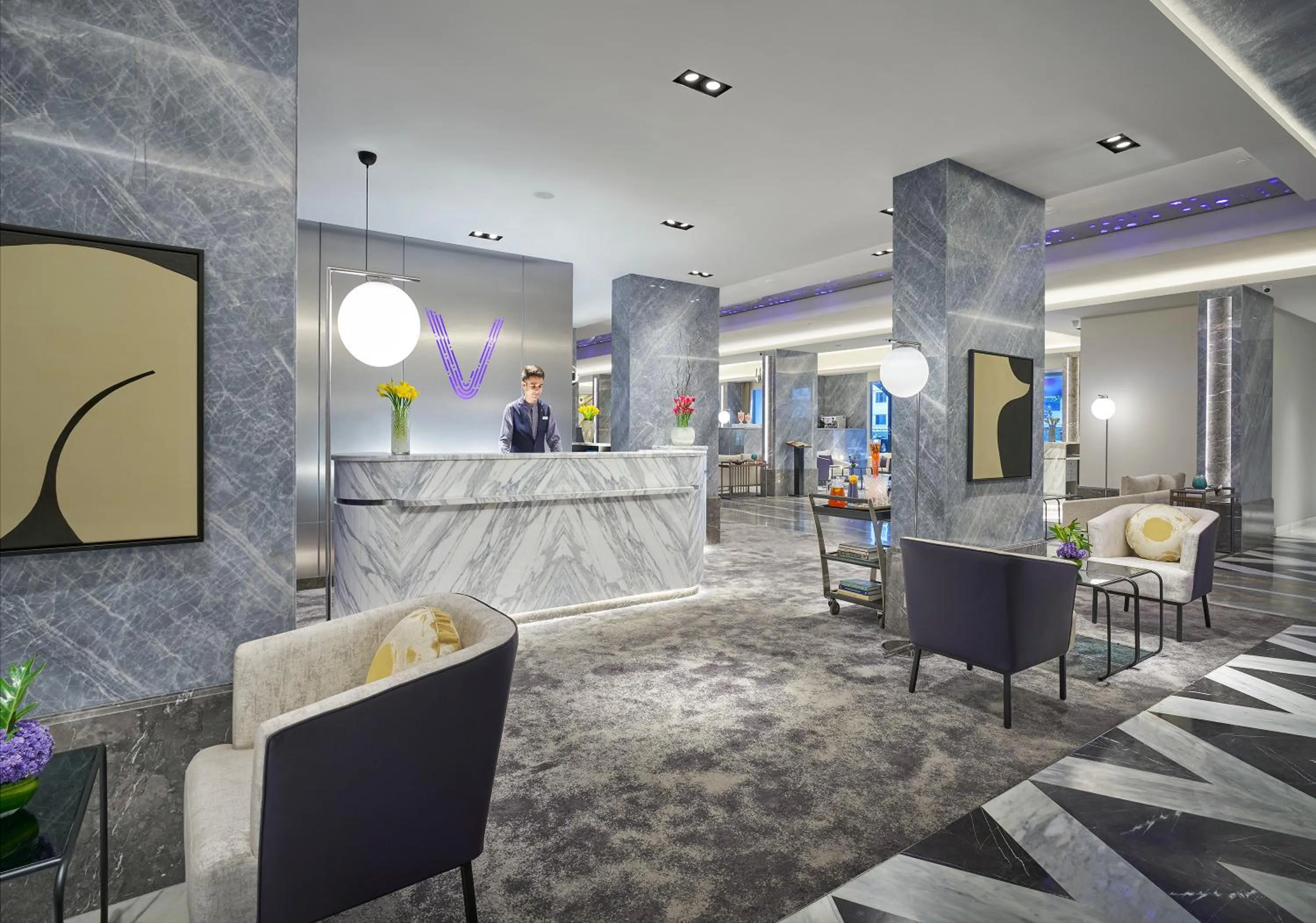 Lobby or reception in Vivanta Bengaluru Residency Road