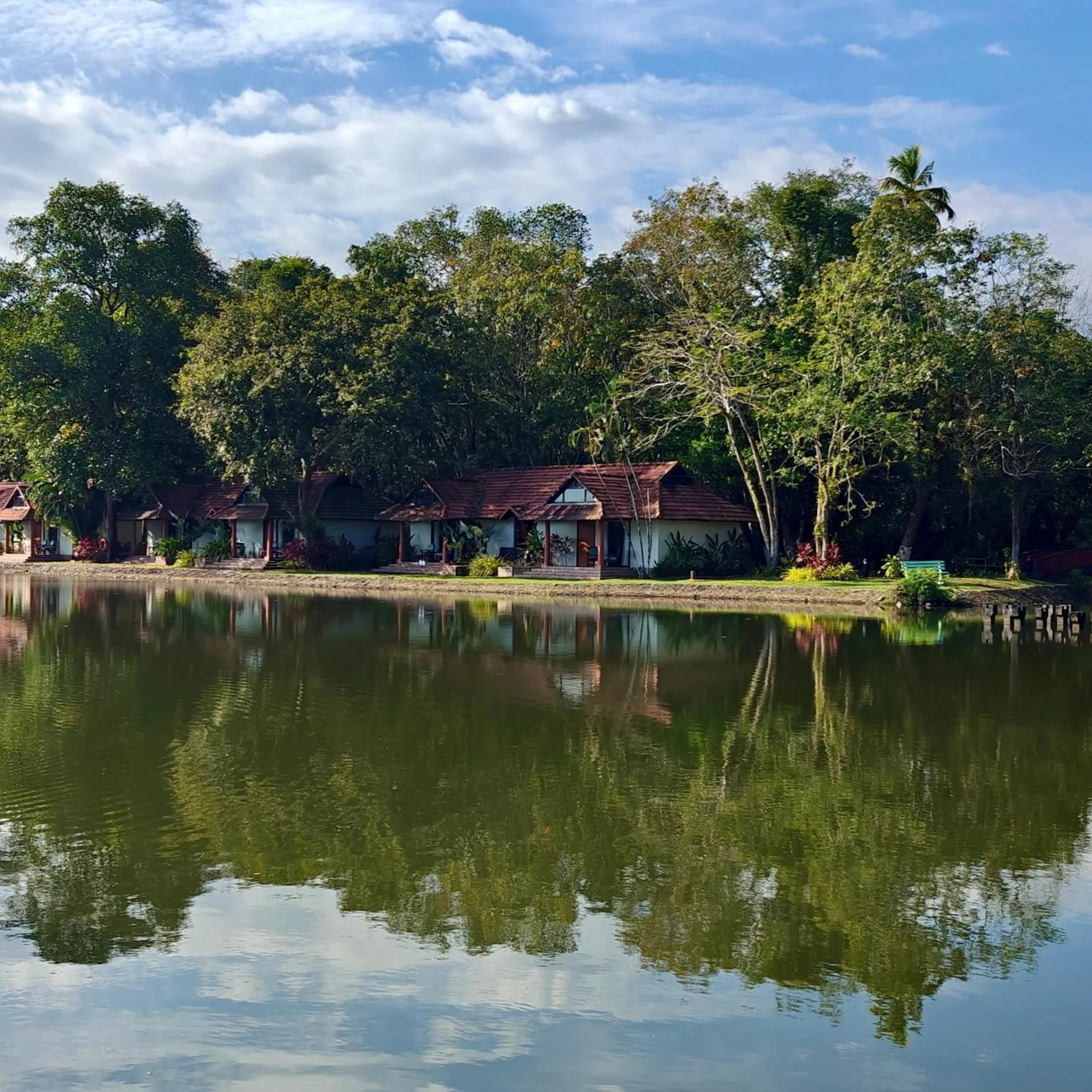 On site in Taj Kumarakom Resort and Spa Kerala