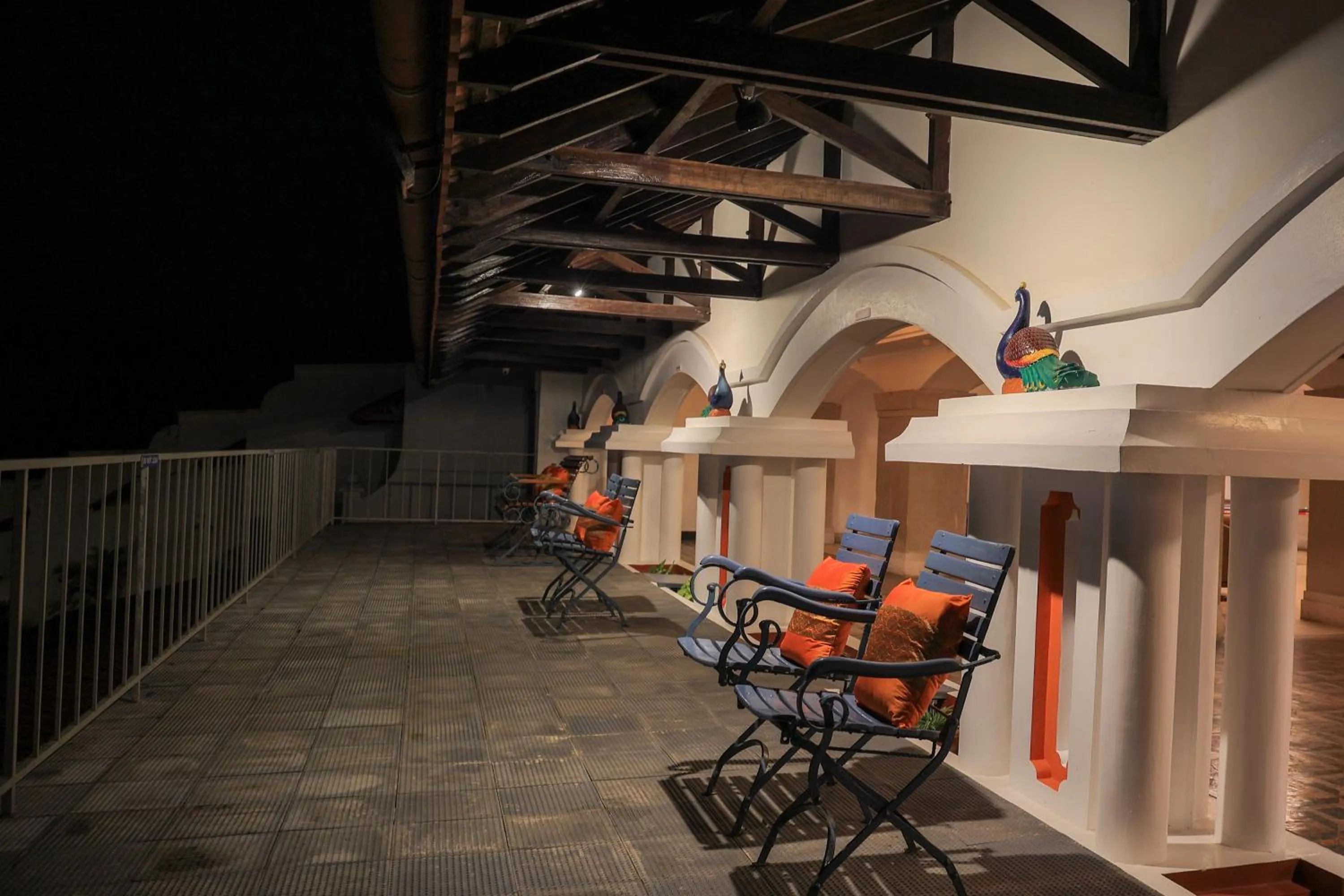 Seating area in Gateway Varkala