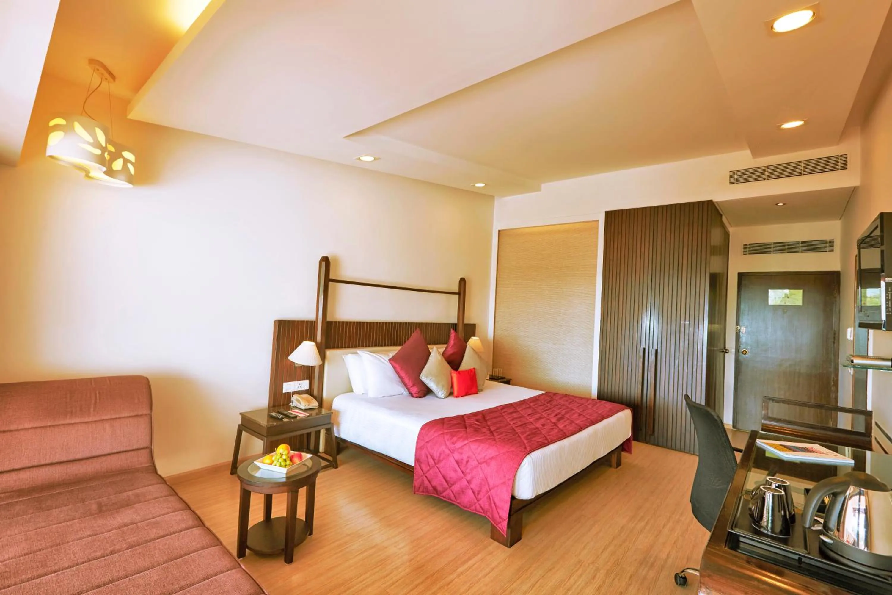 Photo of the whole room, Bed in Gateway Varkala