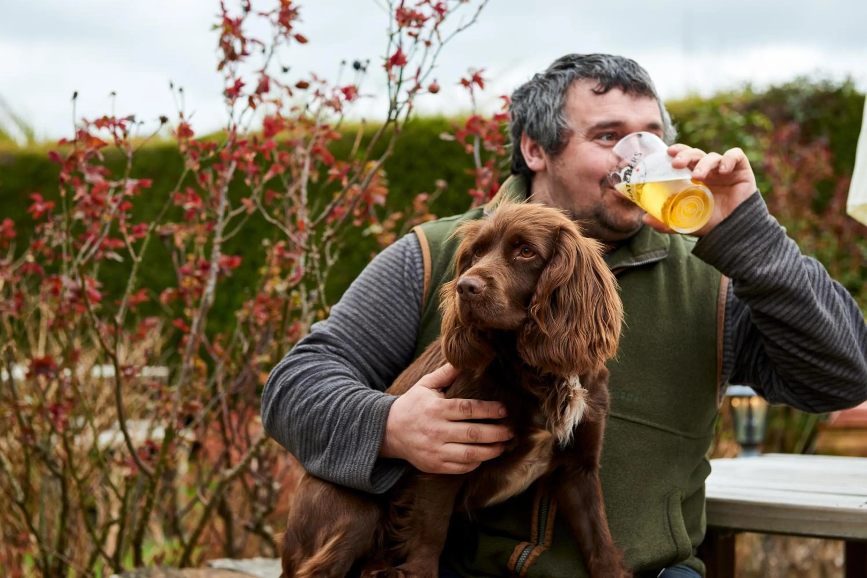 Garden in The Martlet Inn
