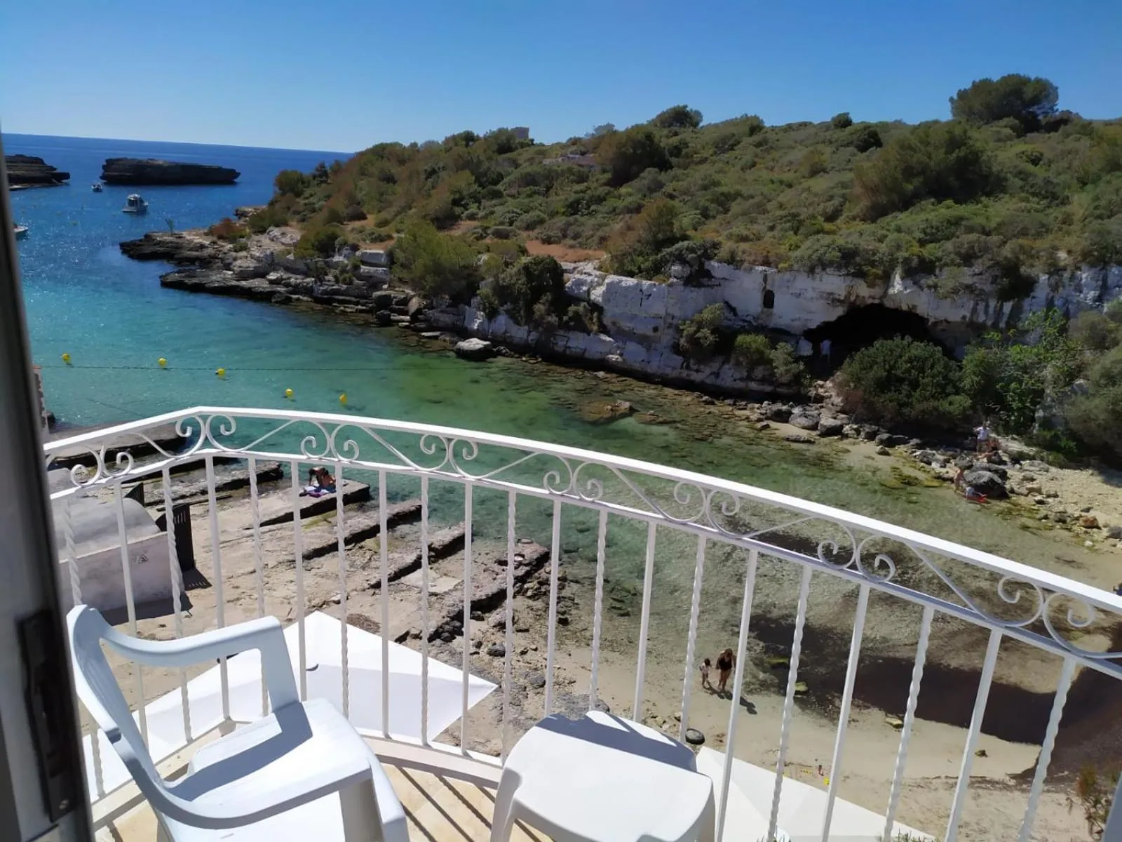 View (from property/room) in HOSTAL XUROY