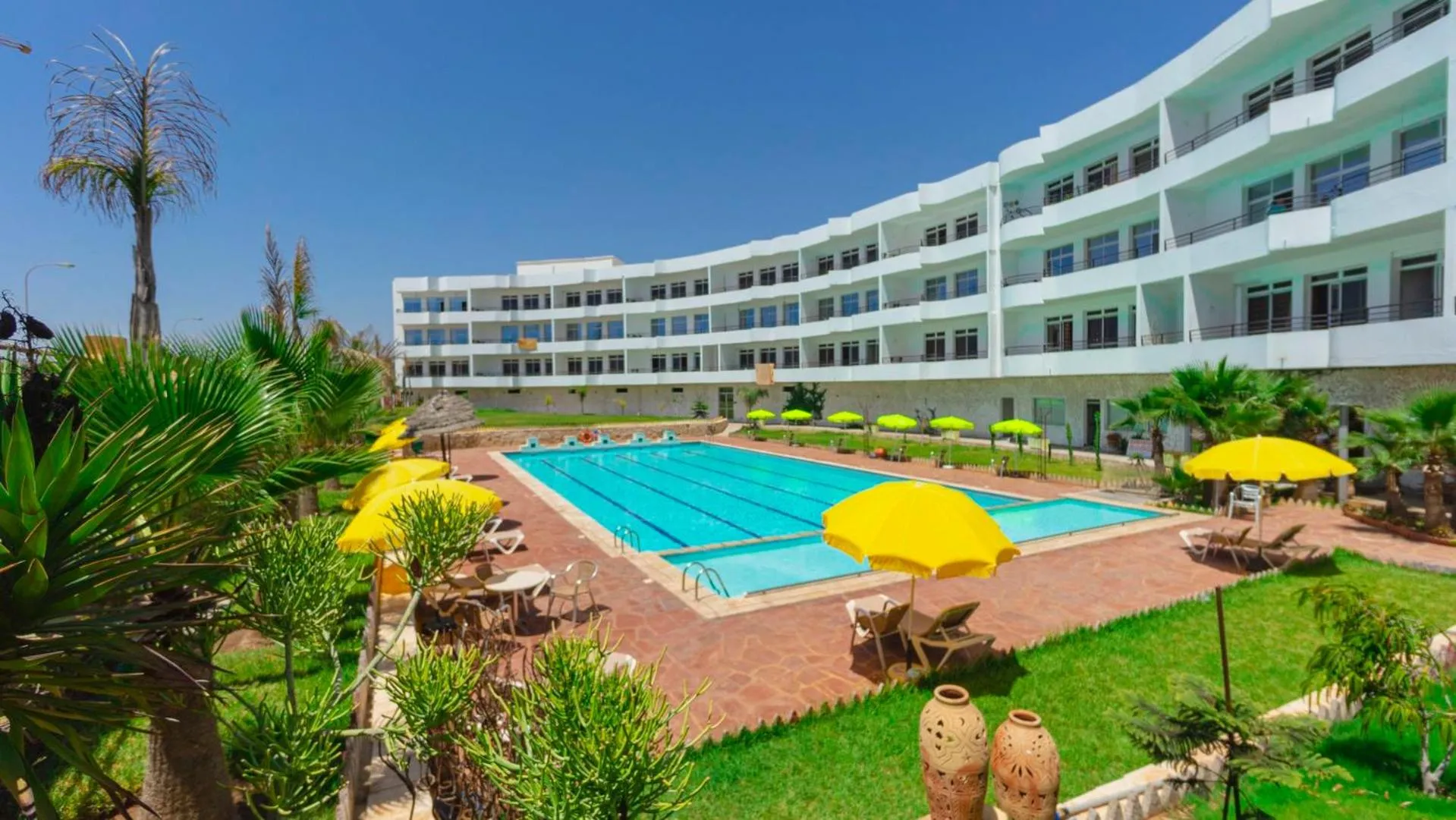 Swimming pool in Sables D'or Appart Hôtel