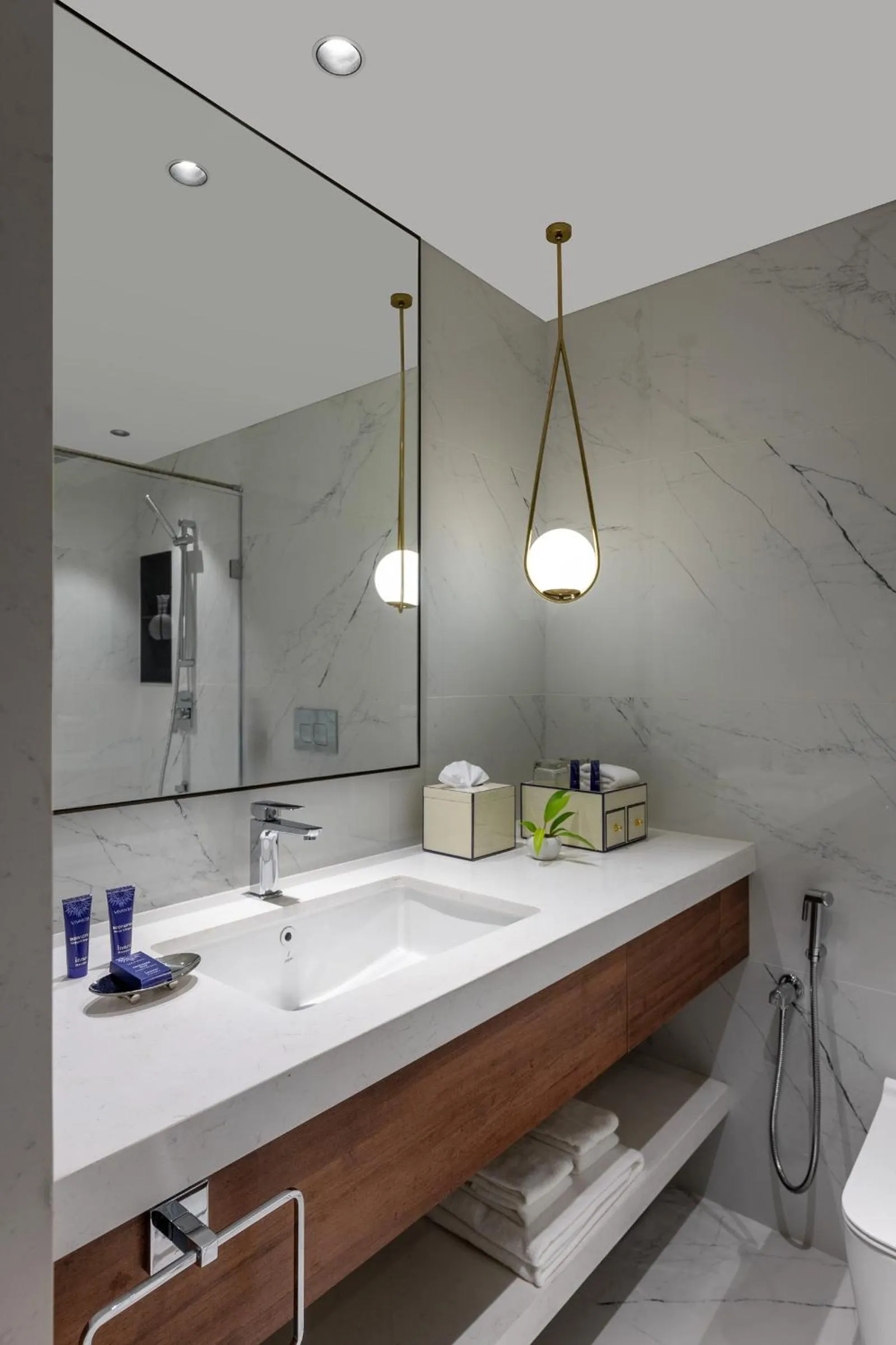 Bathroom in Vivanta Ernakulam, Marine Drive