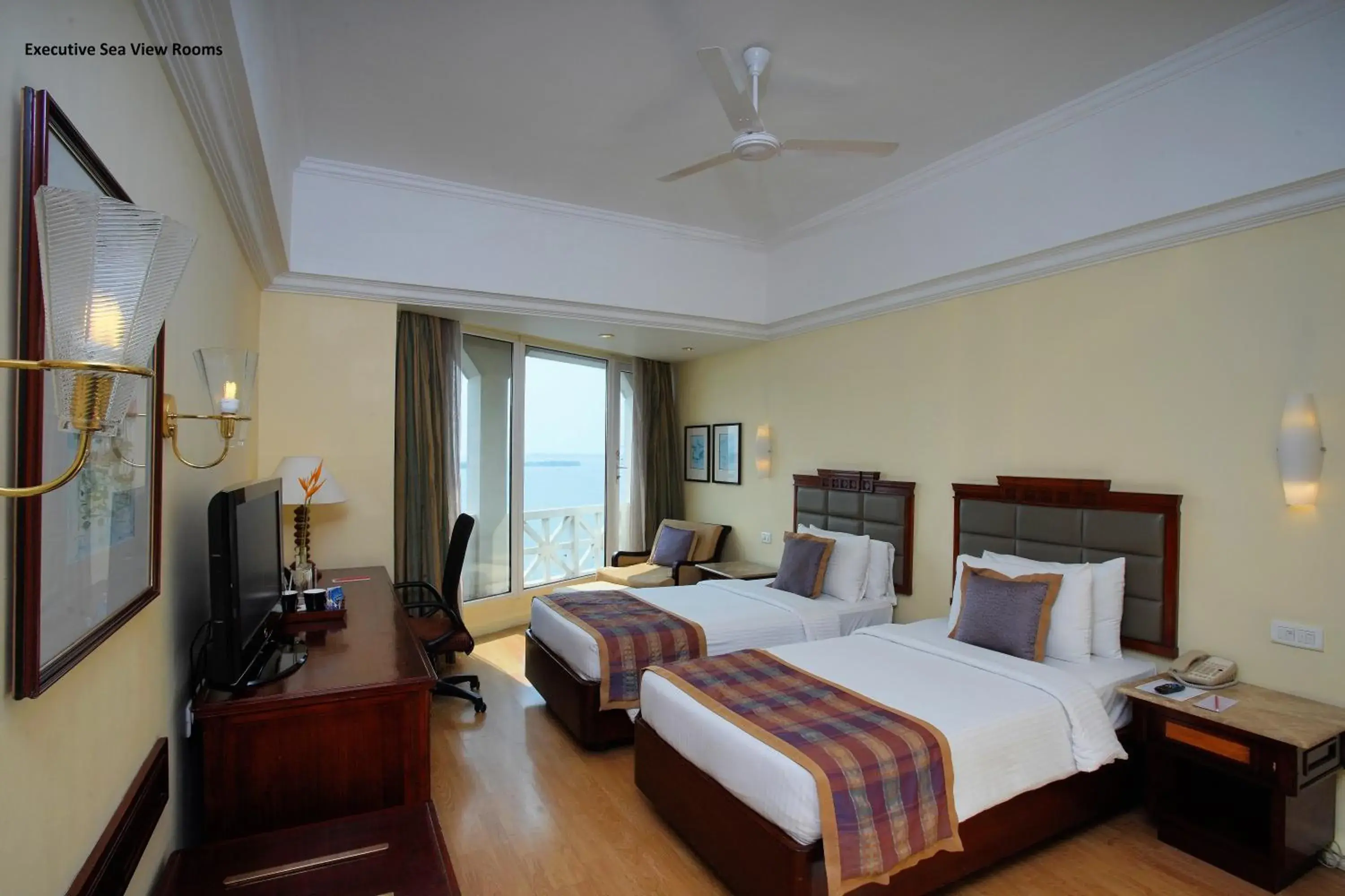 Superior Room Sea View Twin Bed - single occupancy in Vivanta Ernakulam, Marine Drive Superior Room Sea View Twin Bed - single occupancy in Vivanta Ernakulam, Marine Drive
