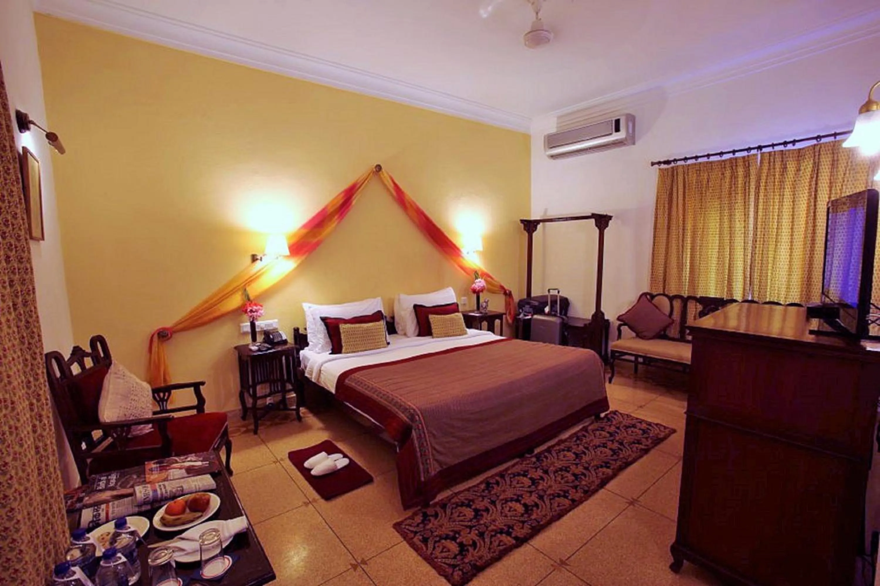 People, Bed in Hotel Rawalkot Jaisalmer
