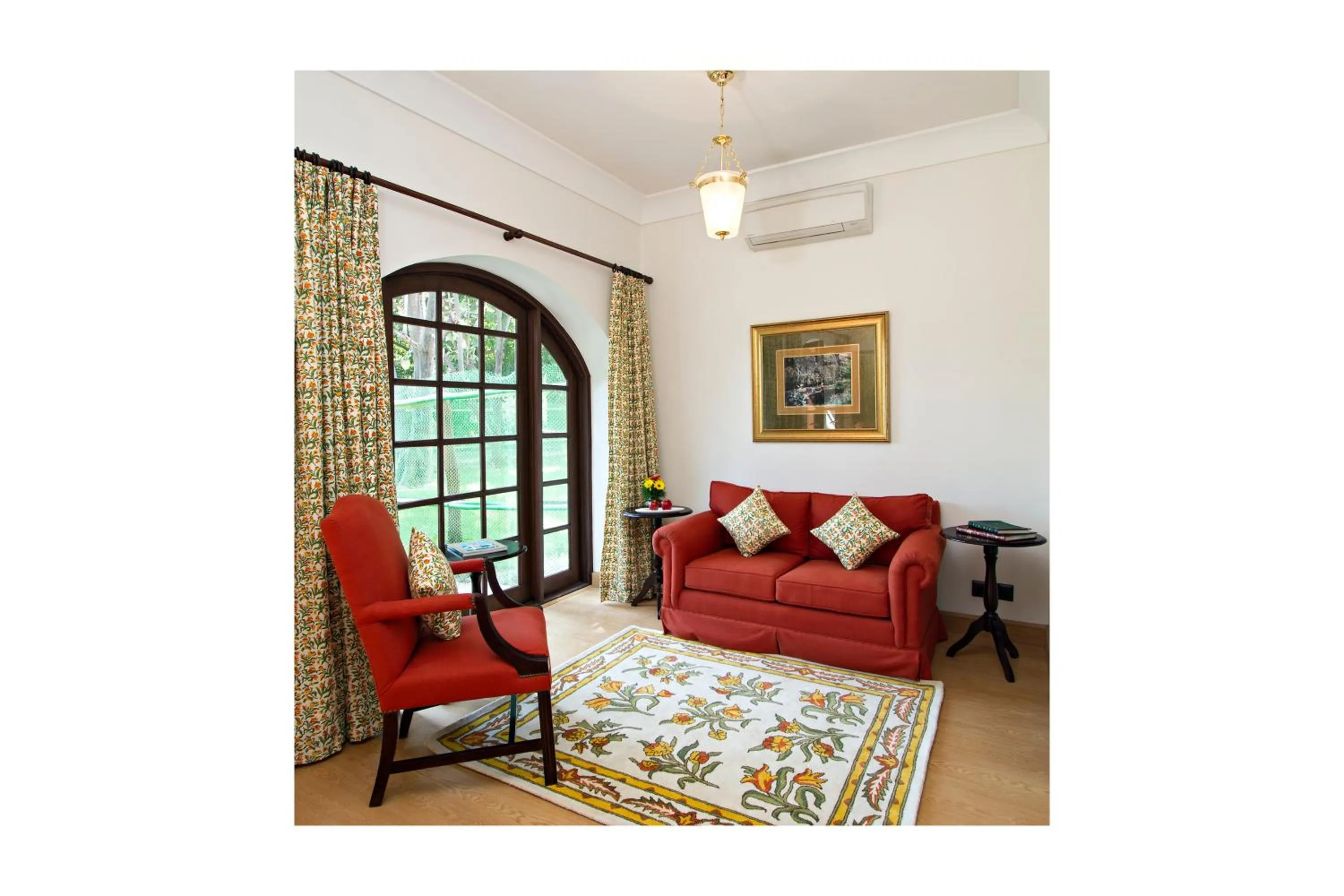 Living room in Sawai Madhopur Lodge - IHCL SeleQtions
