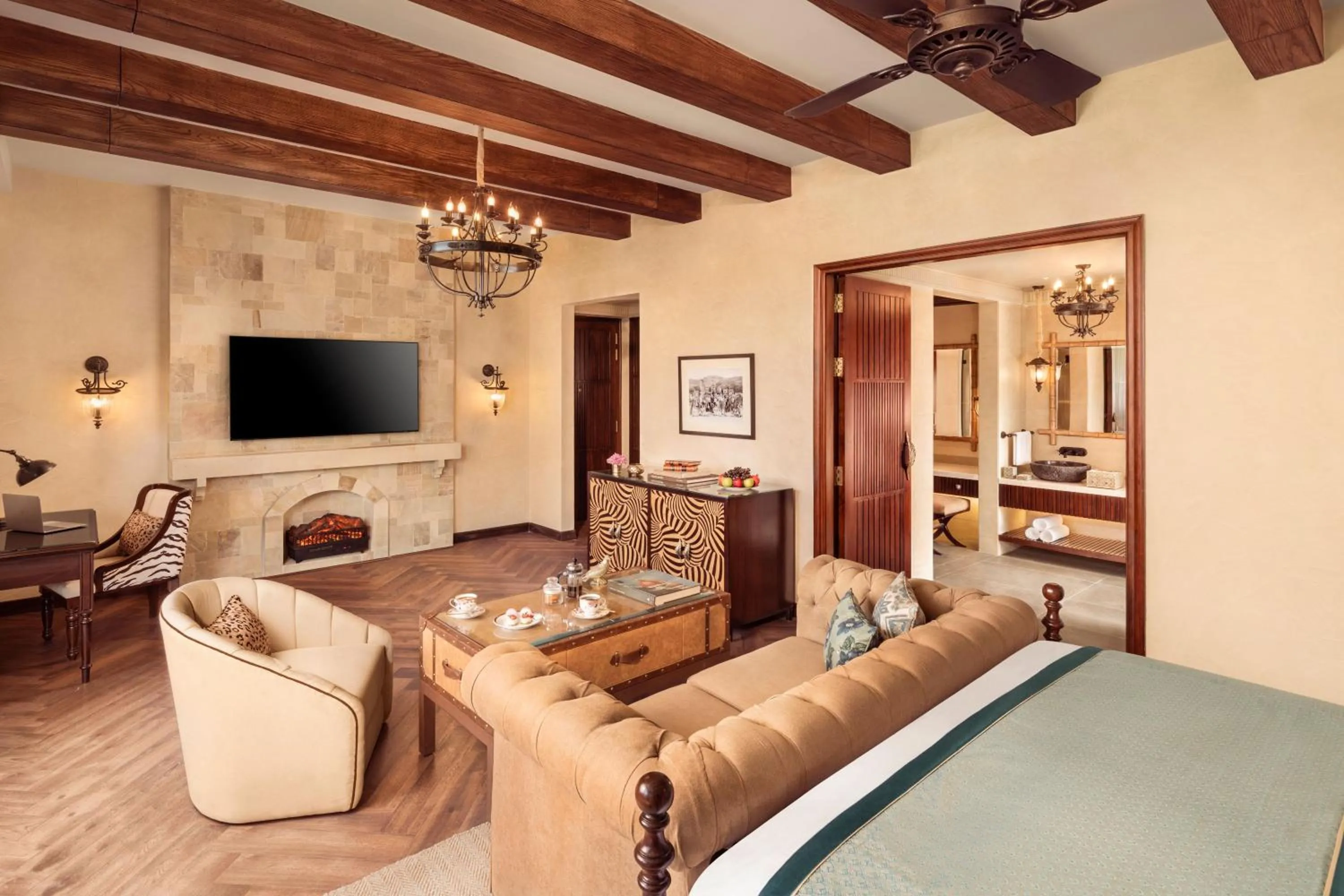 TV and multimedia in Sawai Madhopur Lodge - IHCL SeleQtions