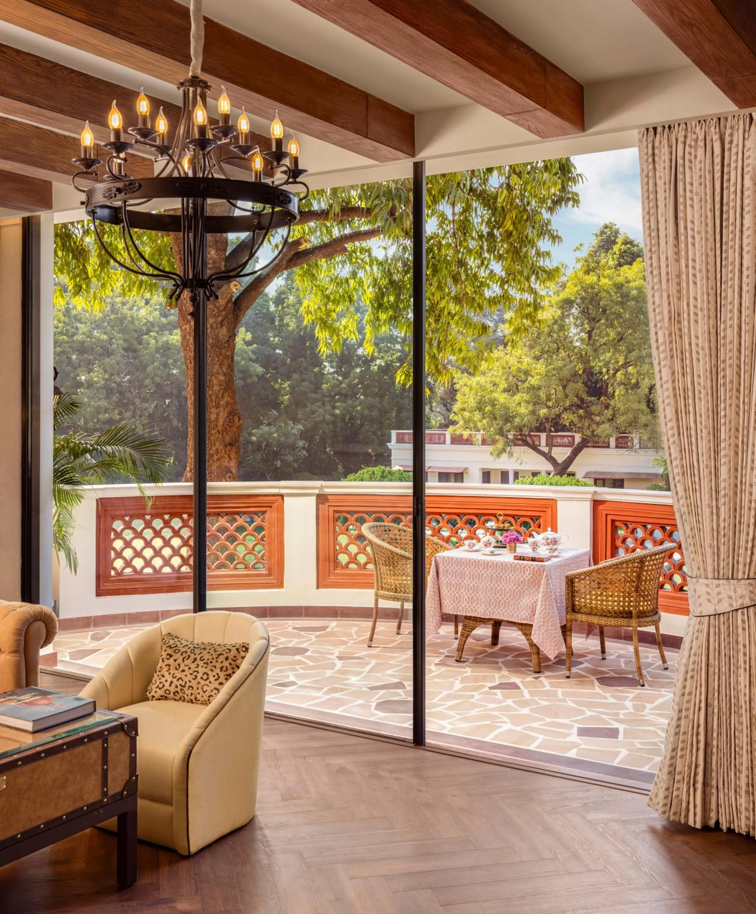 Balcony/Terrace in Sawai Madhopur Lodge - IHCL SeleQtions