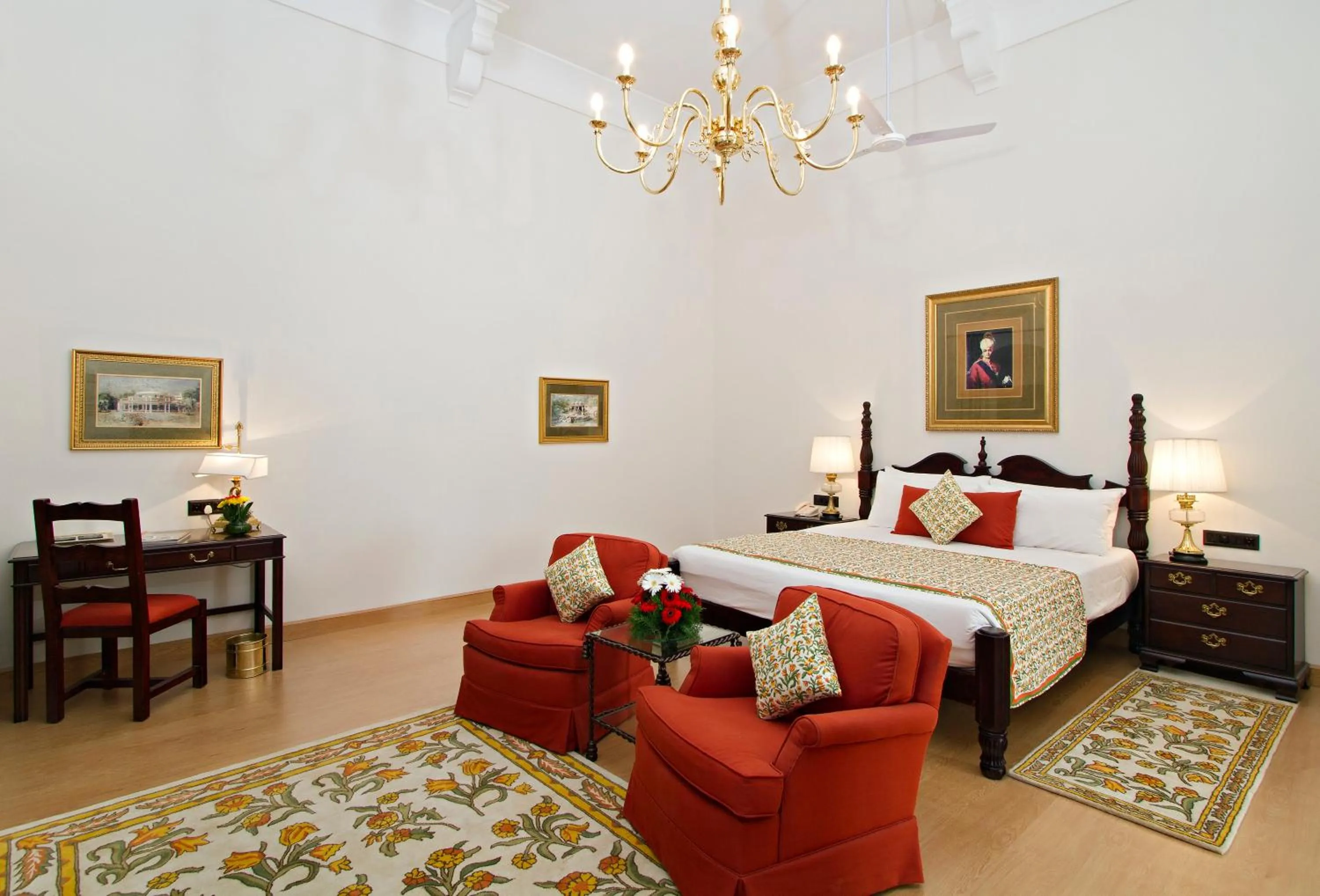 Bedroom, Bed in Sawai Madhopur Lodge - IHCL SeleQtions