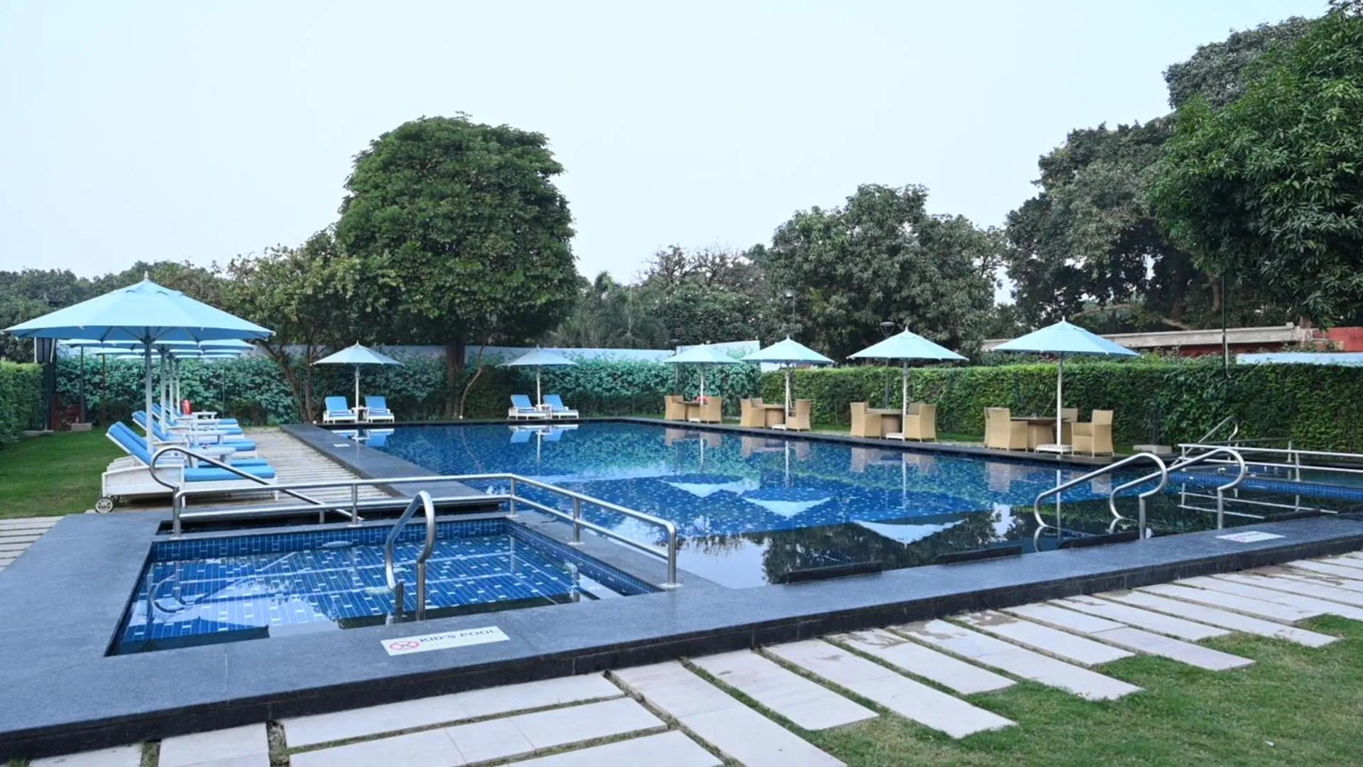 Pool view in Taj Ganges Varanasi