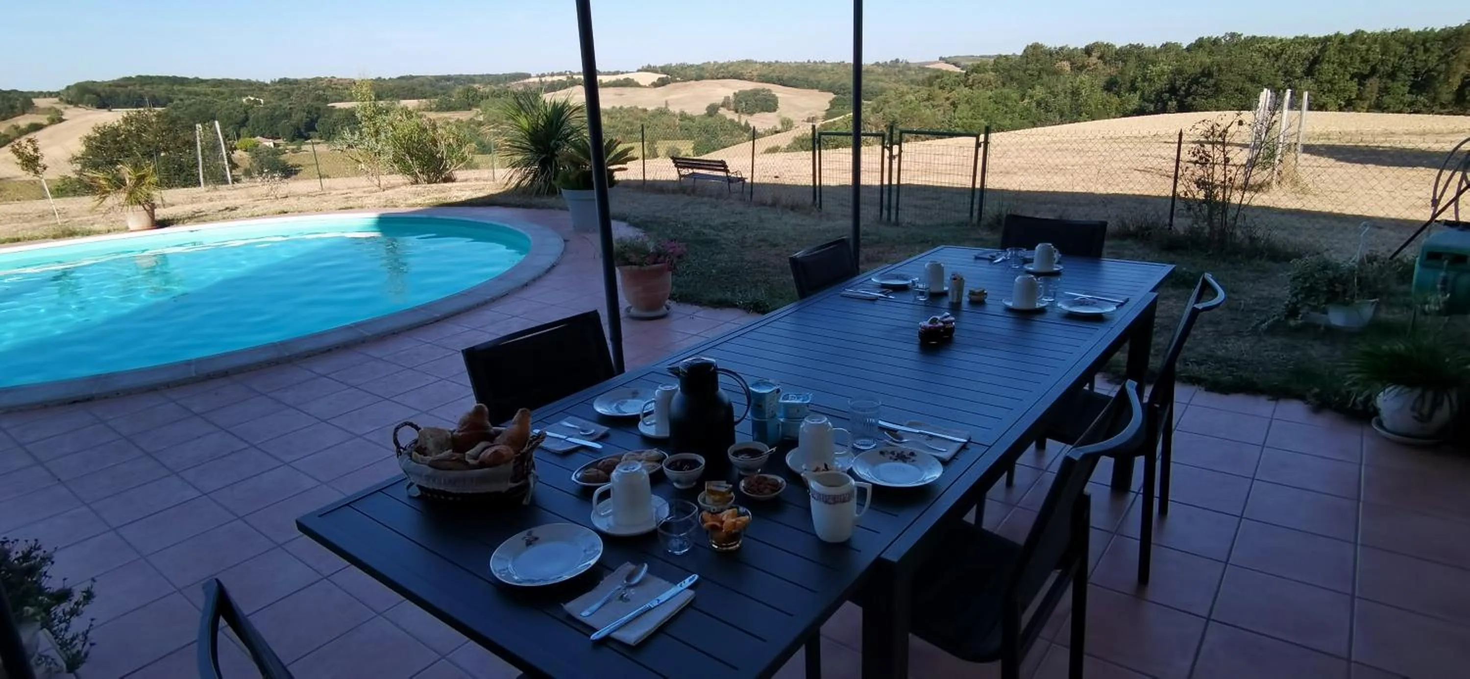 View (from property/room) in Les Hauts de Grazac, Chambres et Tables d'hôtes
