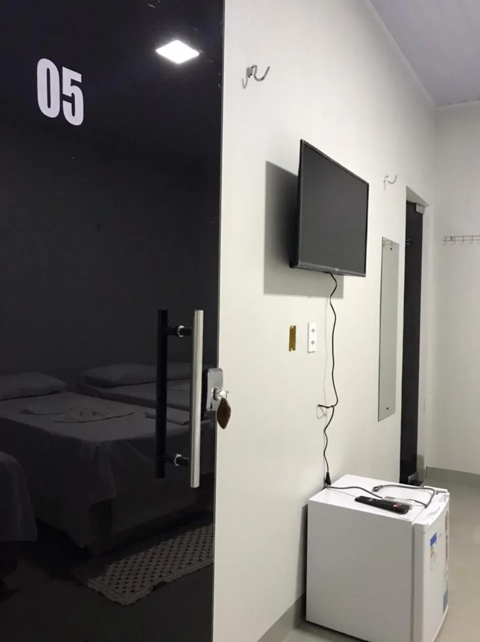 Bed in POUSADA ALÉM-K