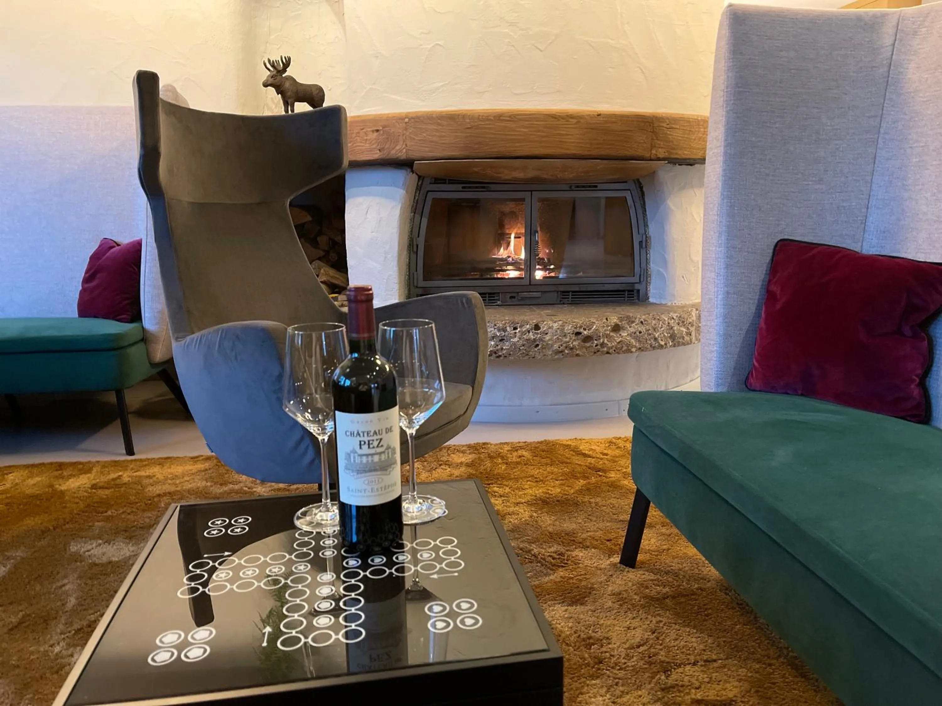 Lounge or bar in Hotel Schloss Berg