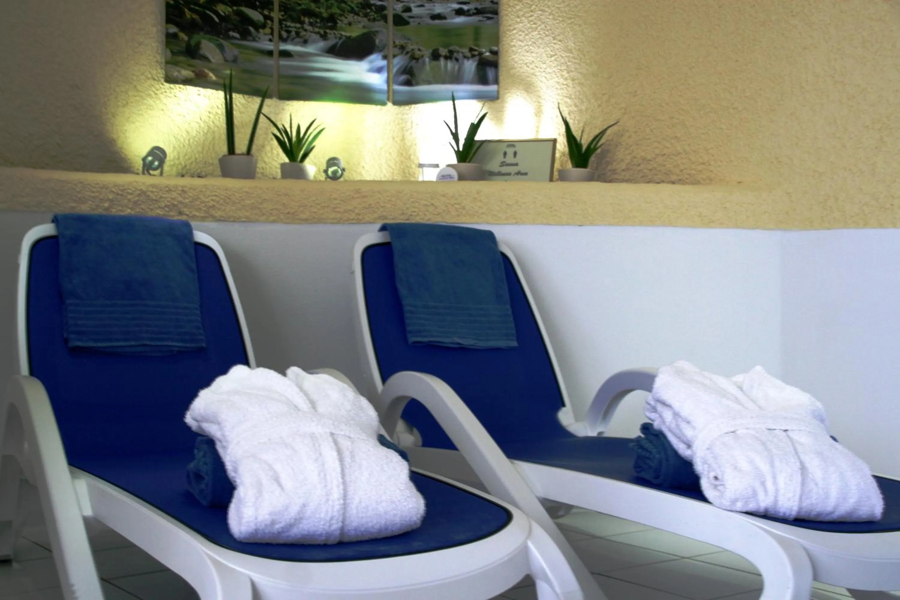 Spa and wellness centre/facilities in Hotel Schloss Berg